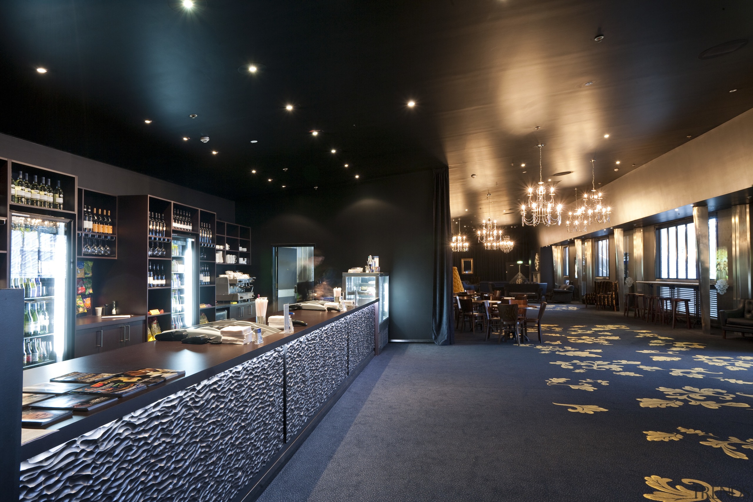 Lido cinema in hamilton - Lido cinema in architecture, interior design, lighting, night, reflection, black