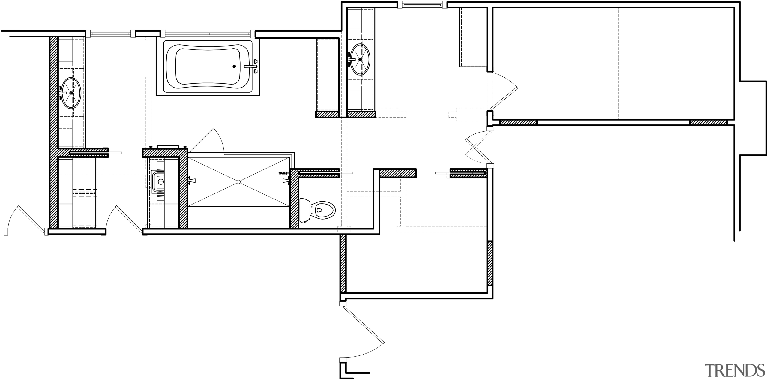 Here is the blueprint for the bathroom redesigned angle, area, black and white, design, diagram, drawing, floor plan, line, product, product design, square, technical drawing, text, white