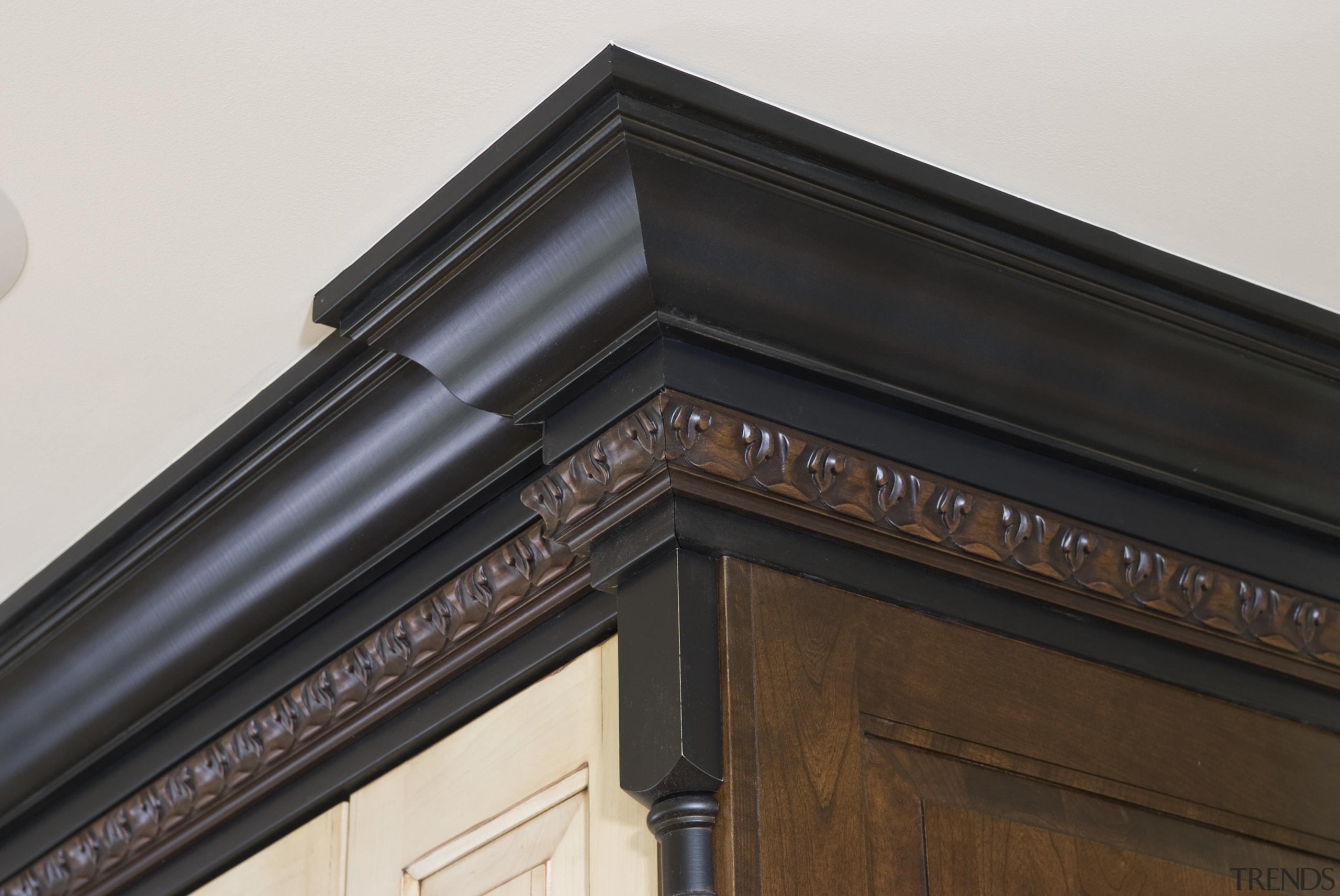 Pacific Crest Industries design and manufacture custom cabinetry architecture, furniture, molding, wood, black, white