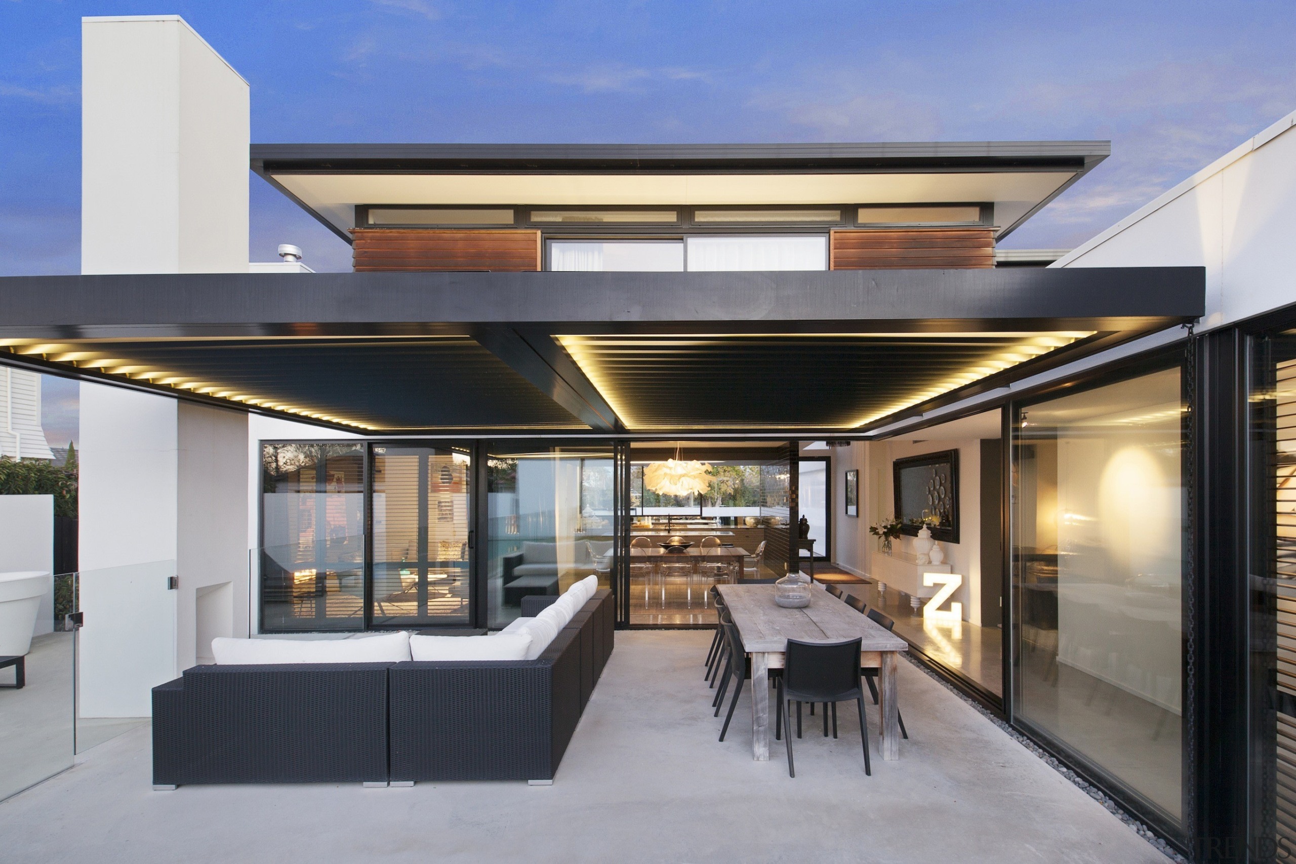 O'Neil Architecture - Winner – 2016 TIDA New architecture, daylighting, house, interior design, real estate, roof, gray