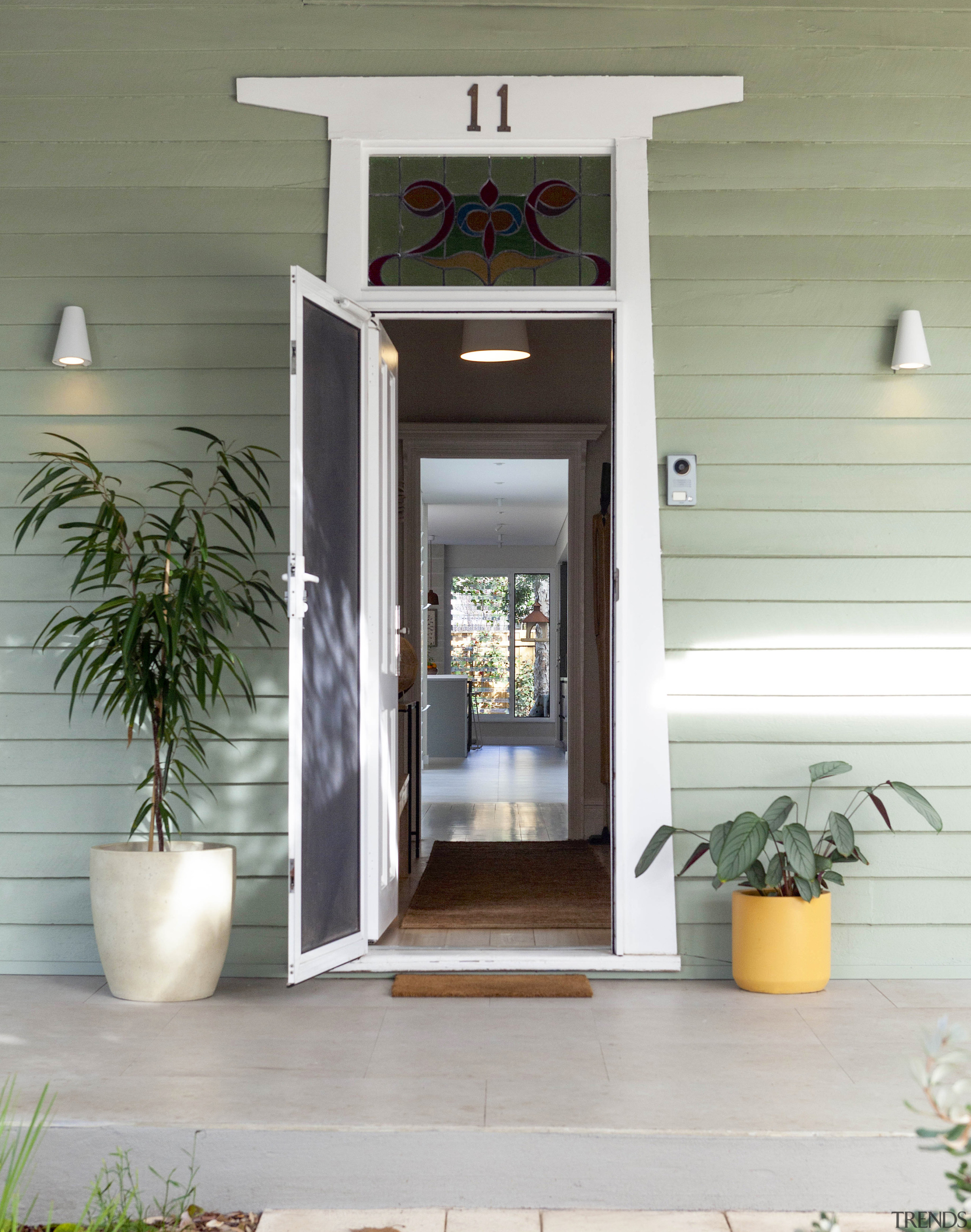 Entry to the heritage cottage. - Character cottage 