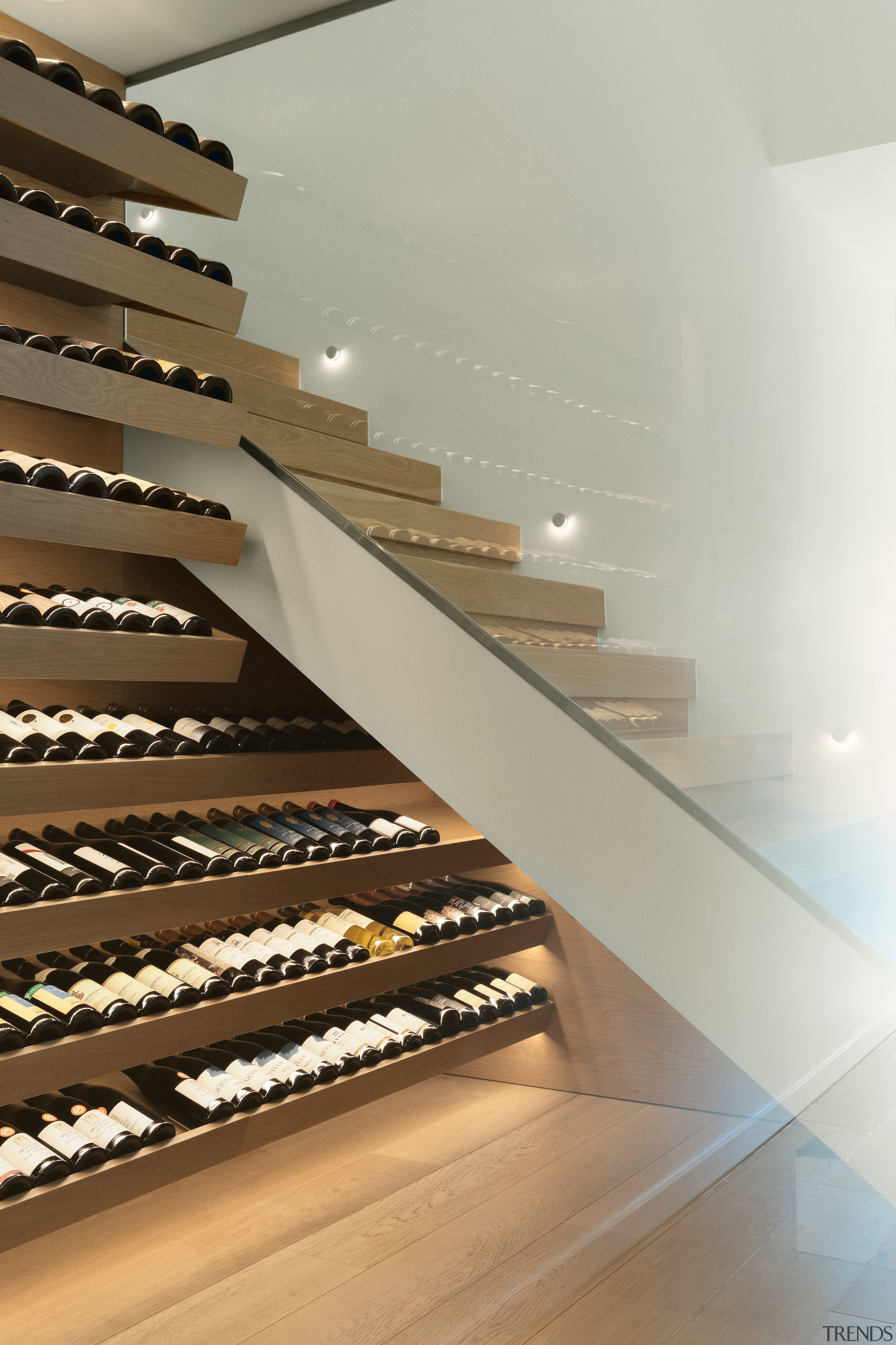 Wine cellar. - Material harmony - 