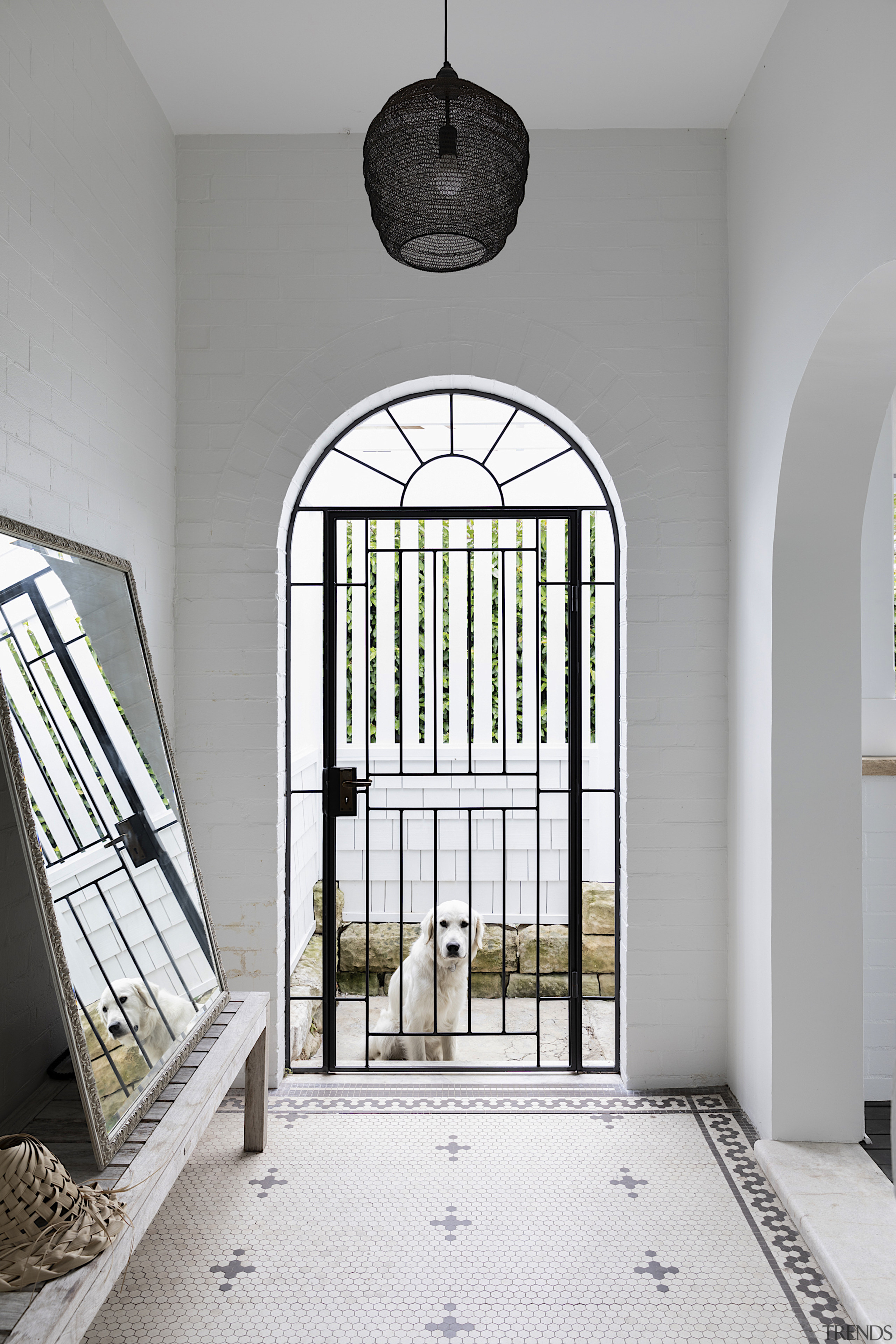 Entry to new front porch. - Heightened presence 