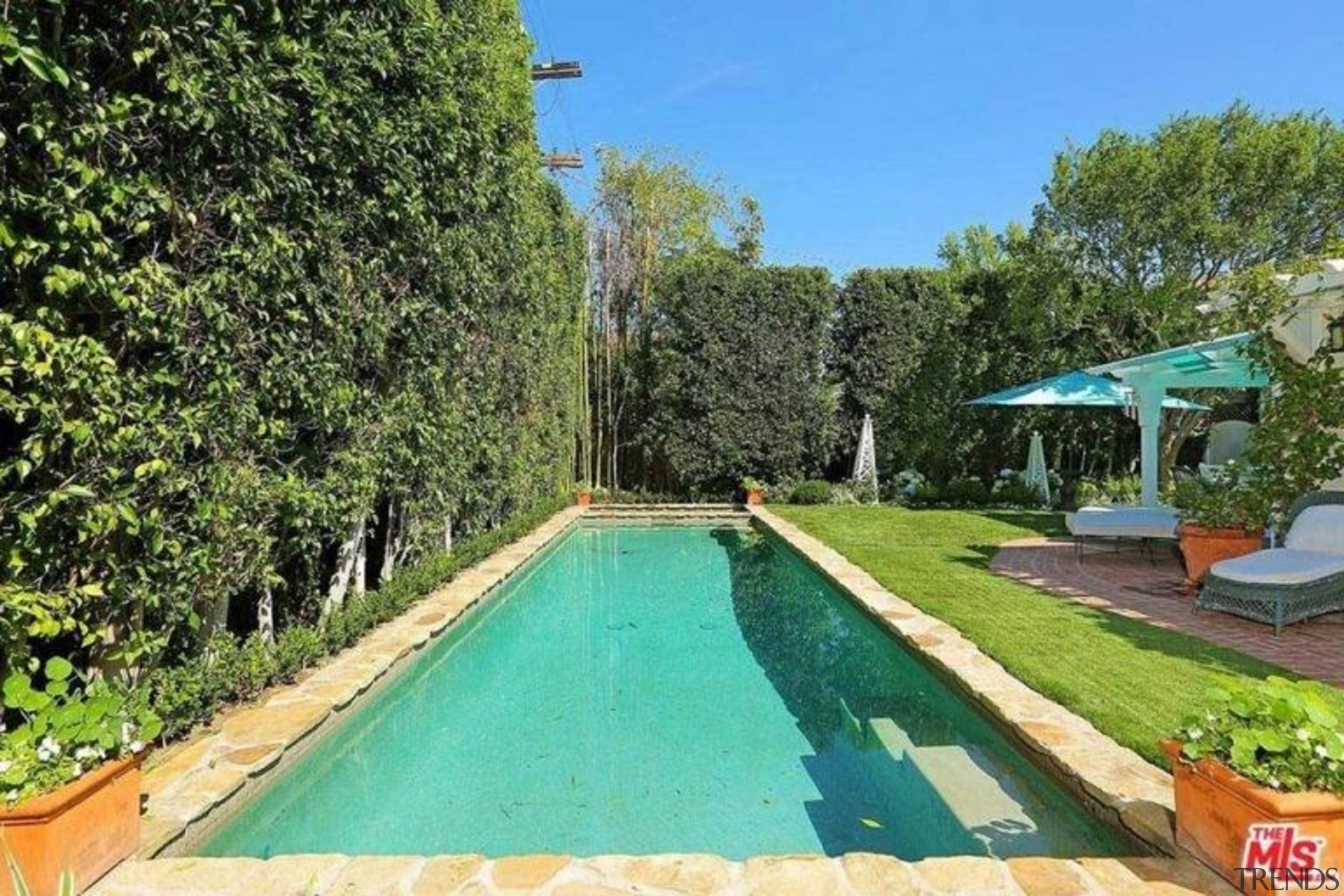 Selena Gomez's new Studio City, California home - estate, leisure, property, real estate, resort, swimming pool, villa, green, teal