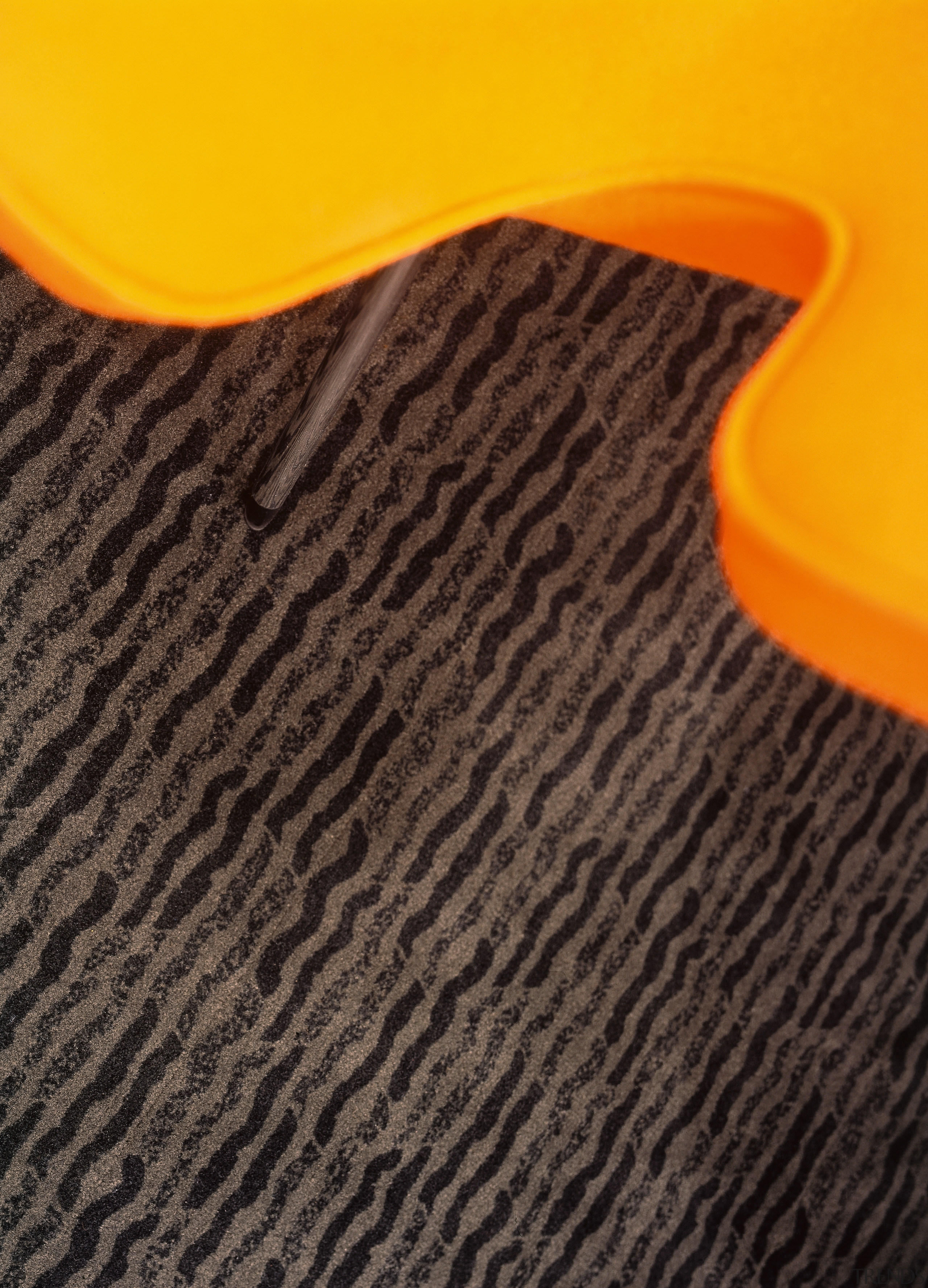 view of the carpets by onterra - view floor, flooring, line, material, orange, wood, yellow, black, orange