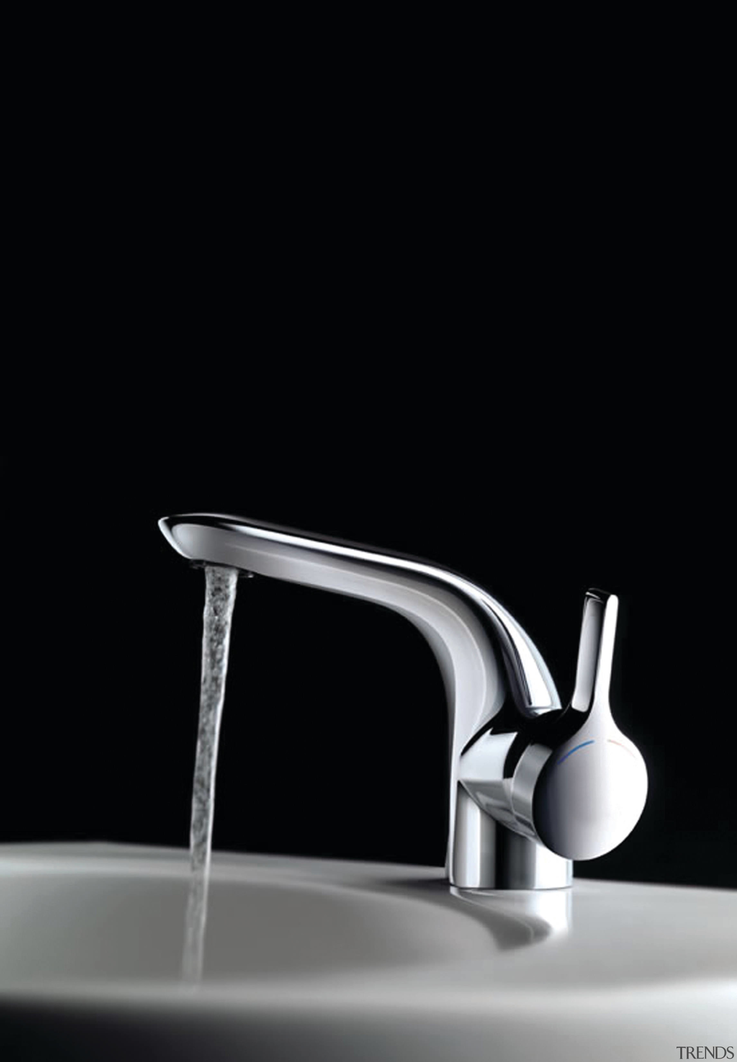 Melange basin mixer from Ideal Standard available from black and white, monochrome, plumbing fixture, product, product design, still life photography, table, tap, black