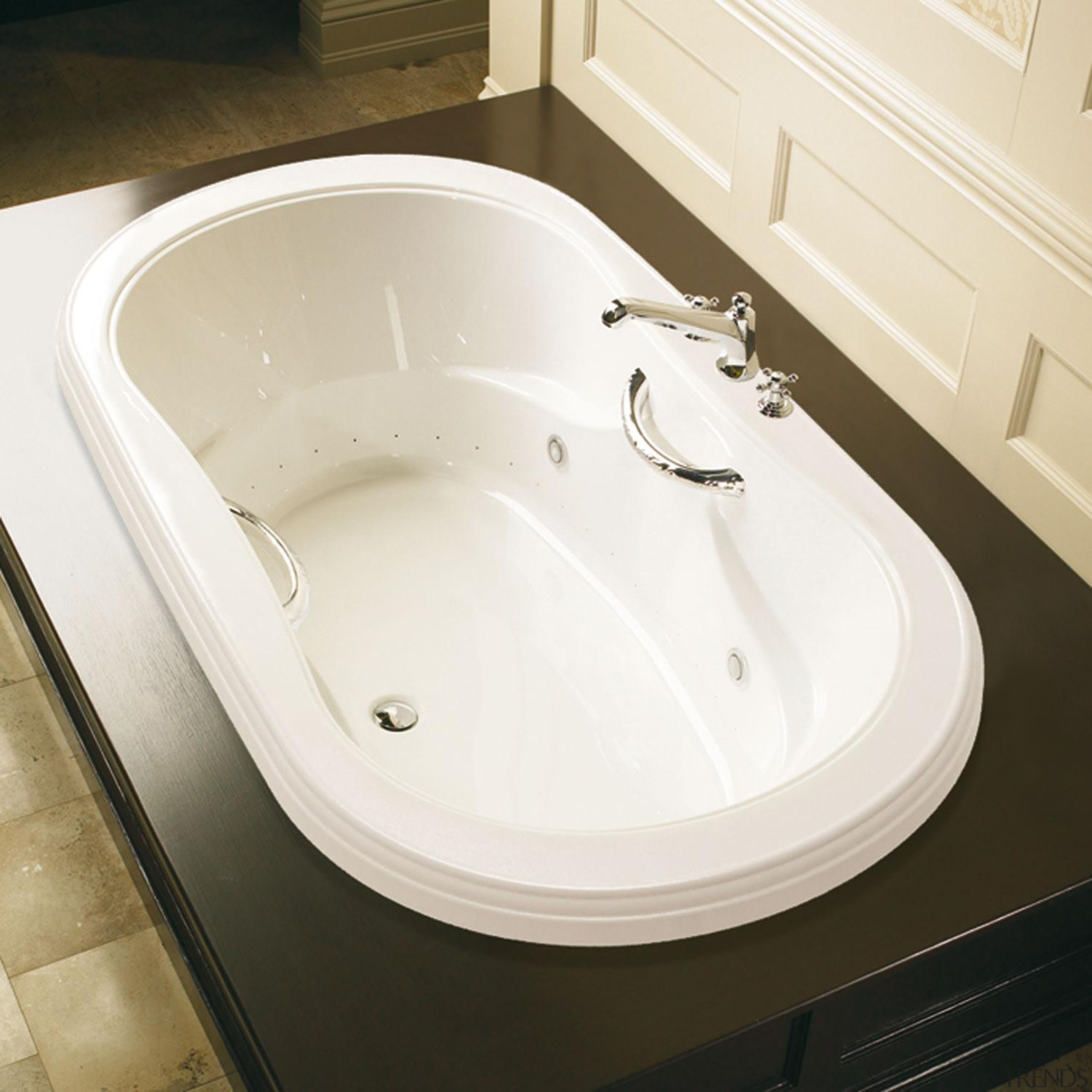 Style and details is what sets apart this angle, bathroom, bathroom sink, bathtub, ceramic, floor, plumbing fixture, product design, sink, tap, toilet seat, white