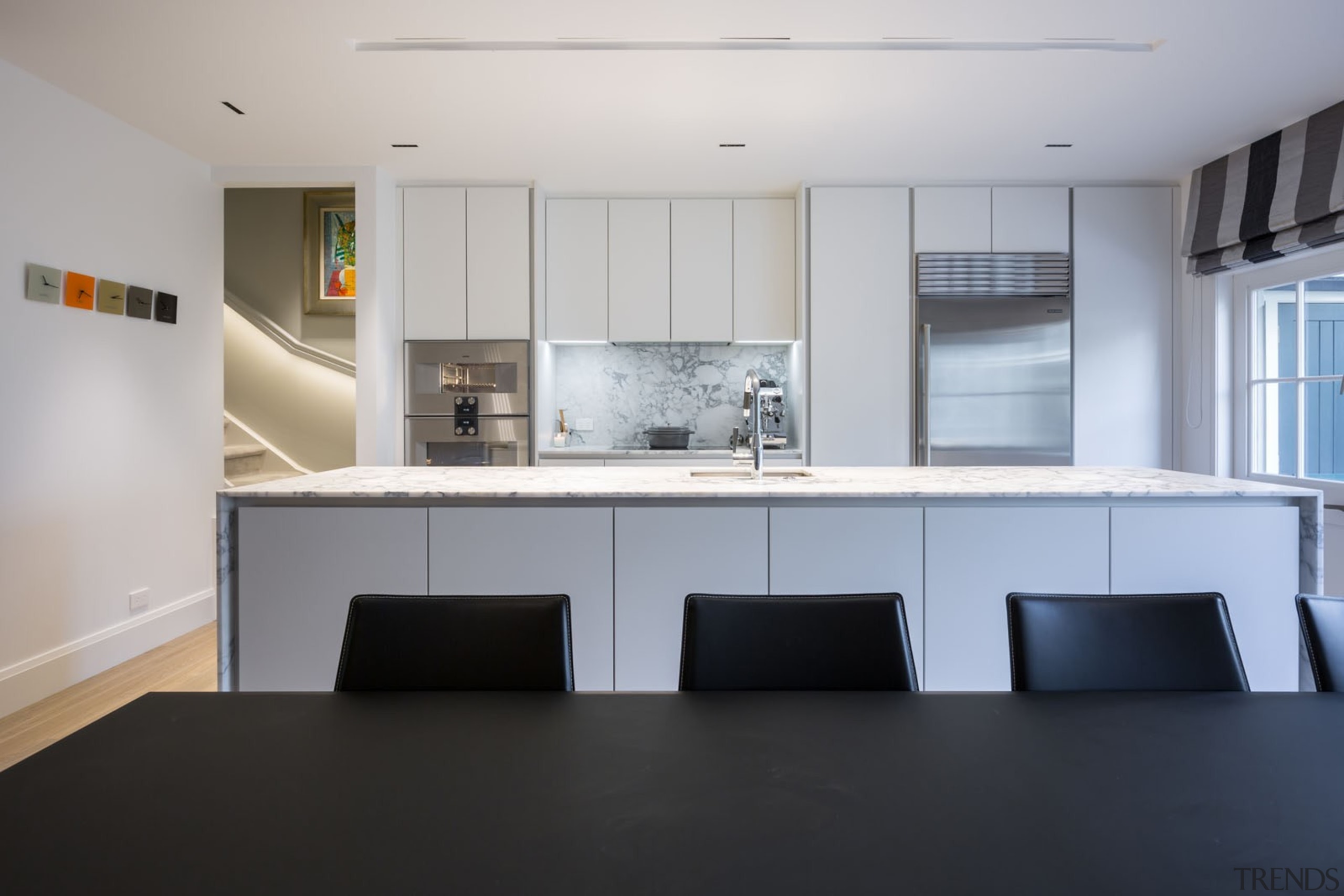 IMGL6937-5 - George Street, Apartment living - architecture architecture, countertop, floor, interior design, kitchen, product design, room, gray, black