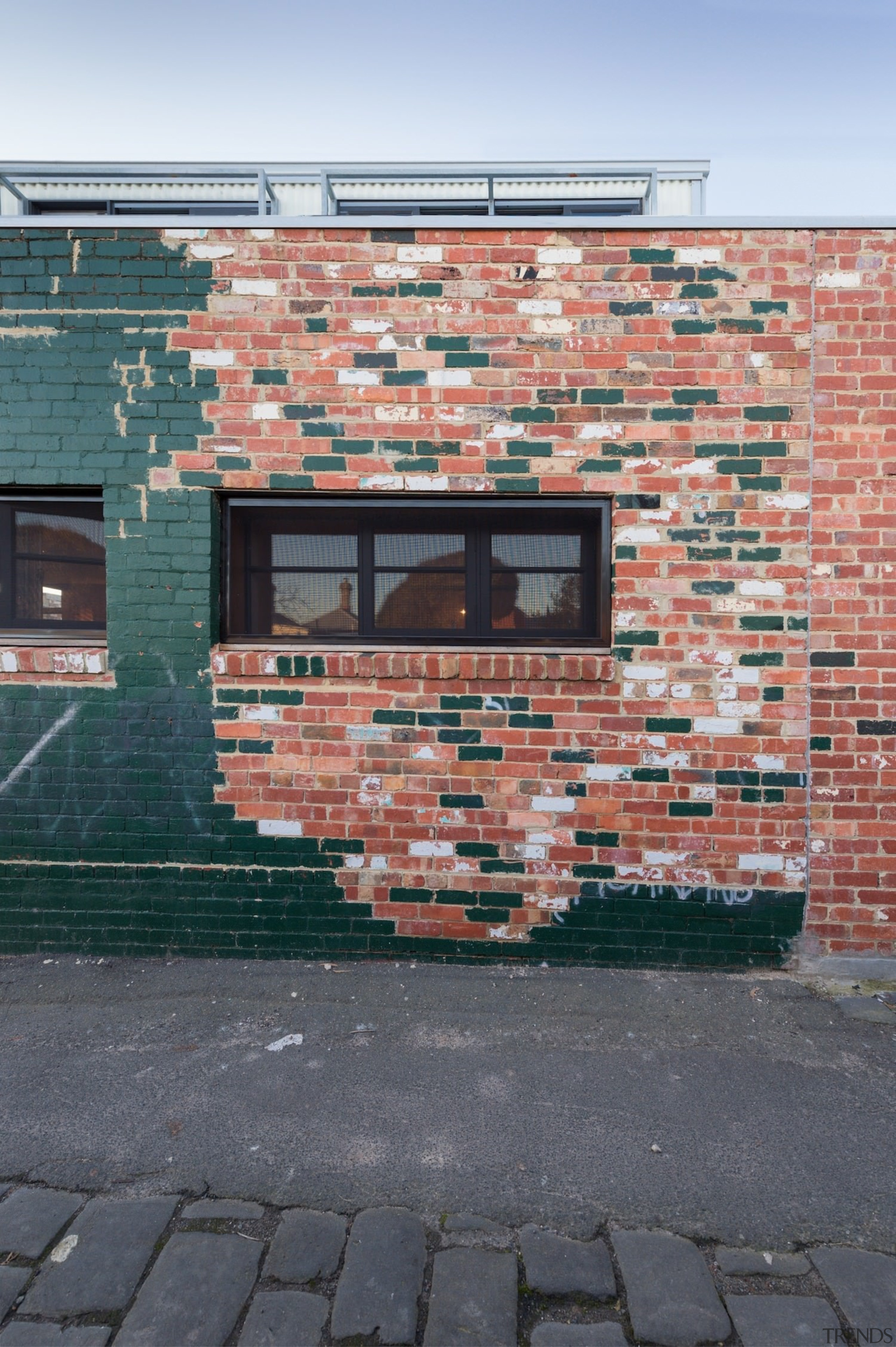 Architect: Steffen Welsch ArchitectsPhotography by Wolf-Peter architecture, brick, brickwork, building, facade, house, residential area, urban area, wall, window, gray