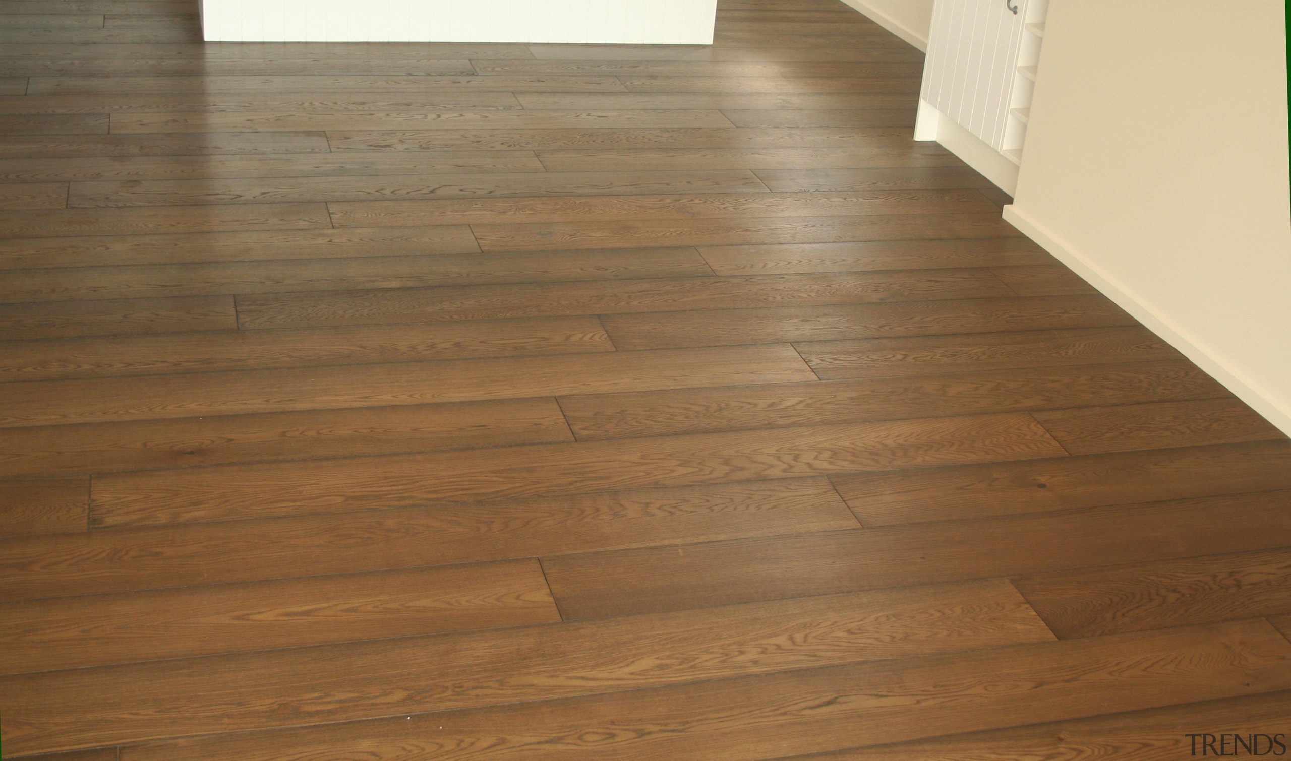 The same interior with a new prefinished hardwax floor, flooring, garapa, hardwood, laminate flooring, wood, wood flooring, wood stain, brown