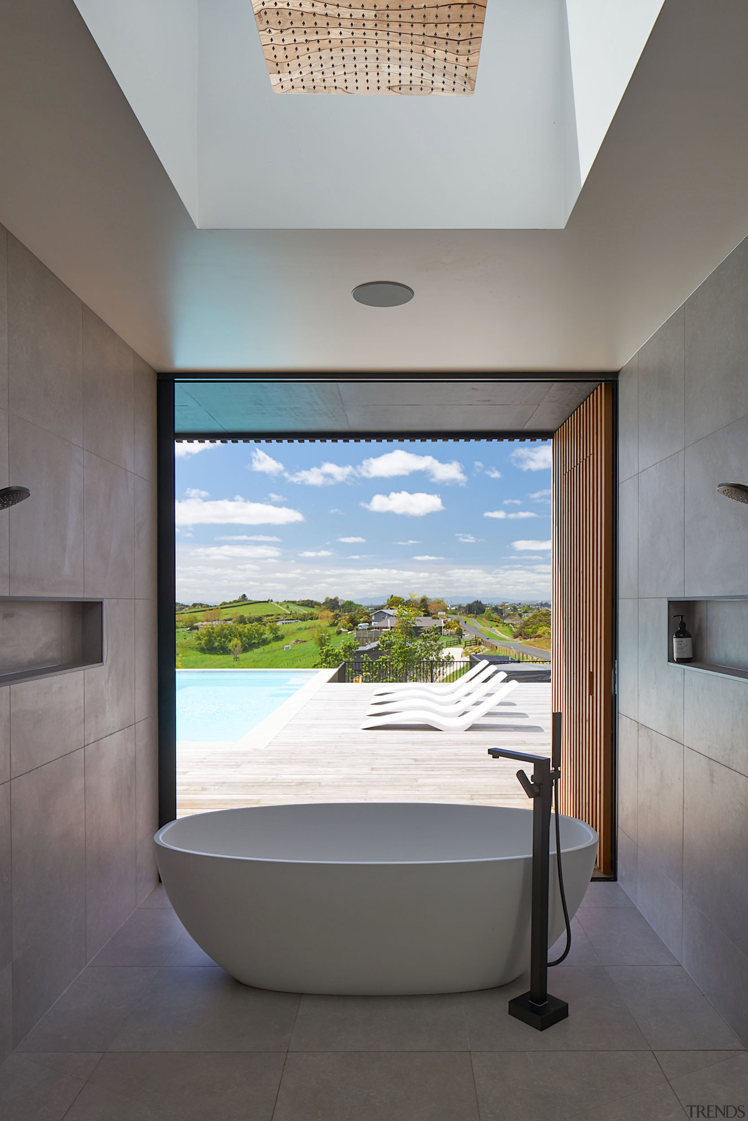 The master ensuite – room with quite a 