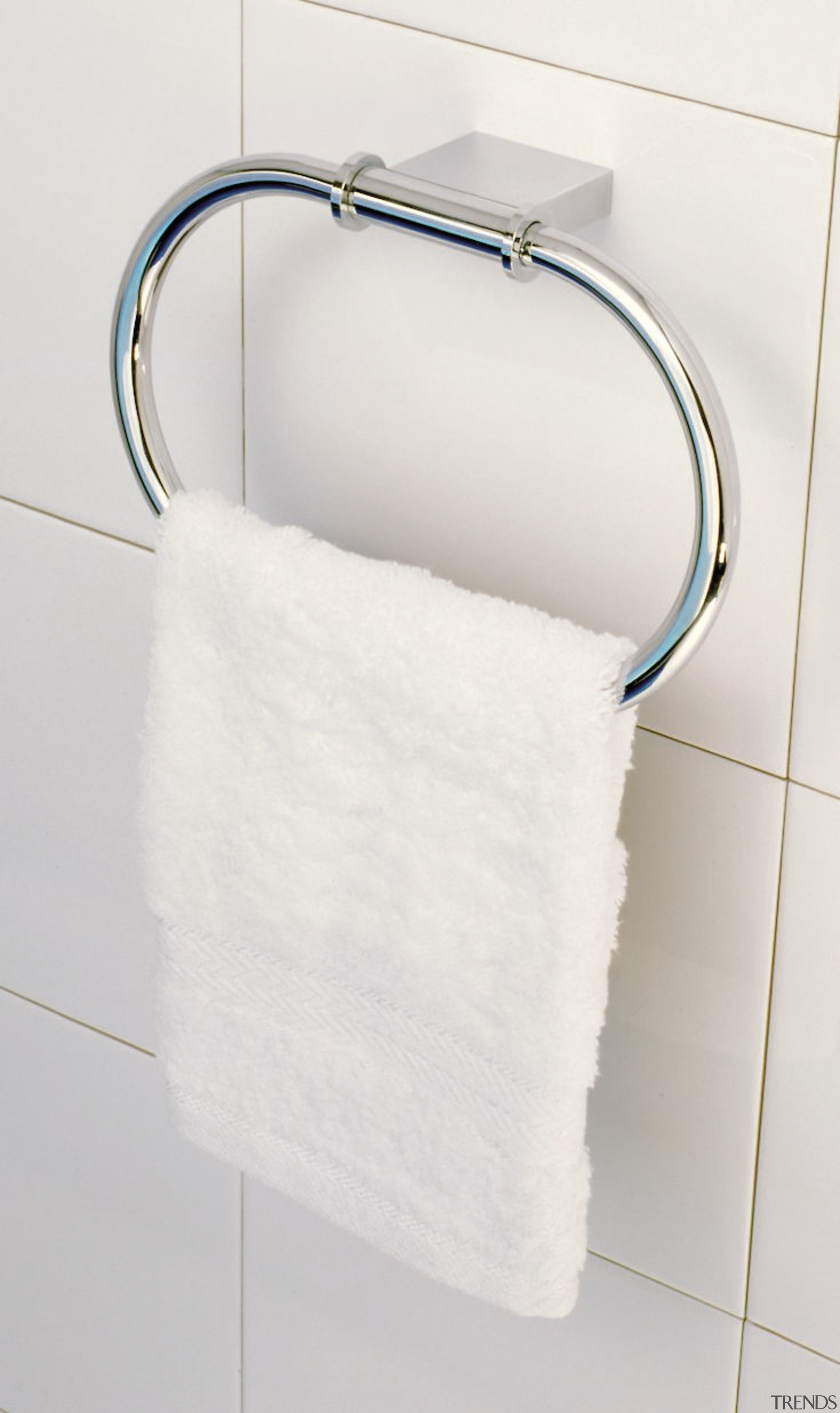 The detail of a towel stirrup - The bathroom accessory, plumbing fixture, product, product design, tap, toilet seat, white