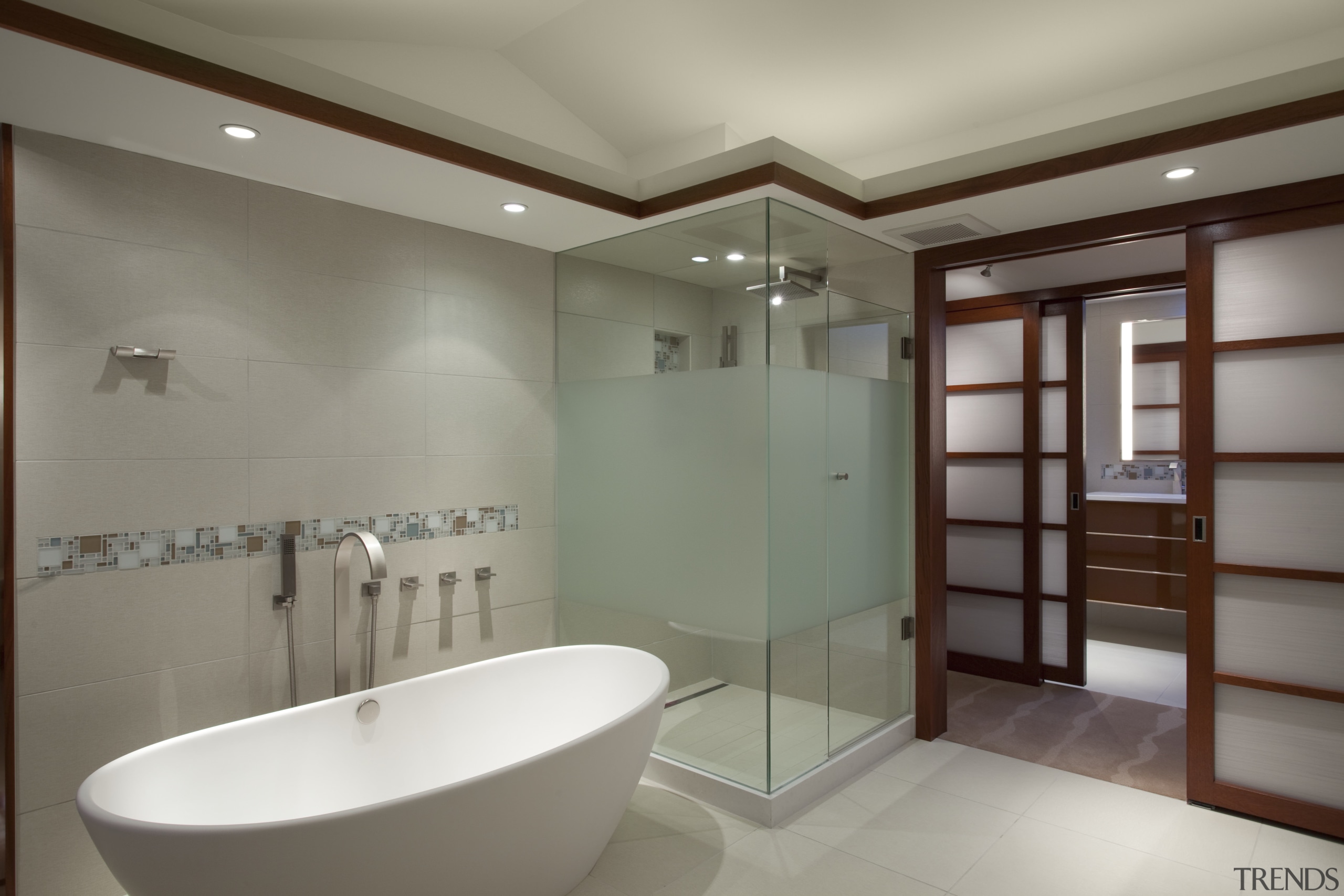 cabinetry in this remodeled bathroom  is done architecture, bathroom, ceiling, estate, floor, home, interior design, property, real estate, room, gray