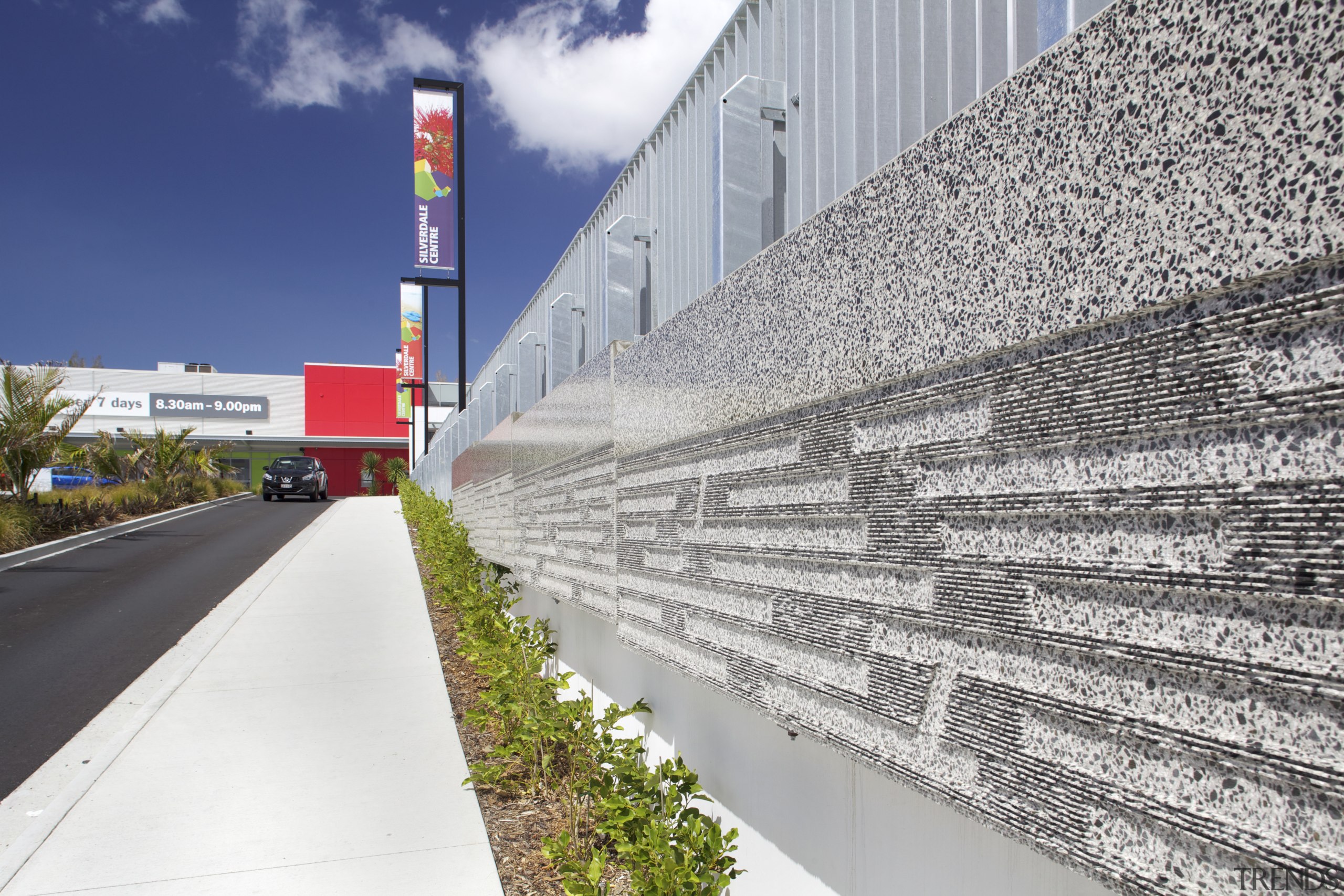 Silverdale Centre by The Warehouse Group - Silverdale architecture, building, metropolitan area, sky, structure, urban area, gray