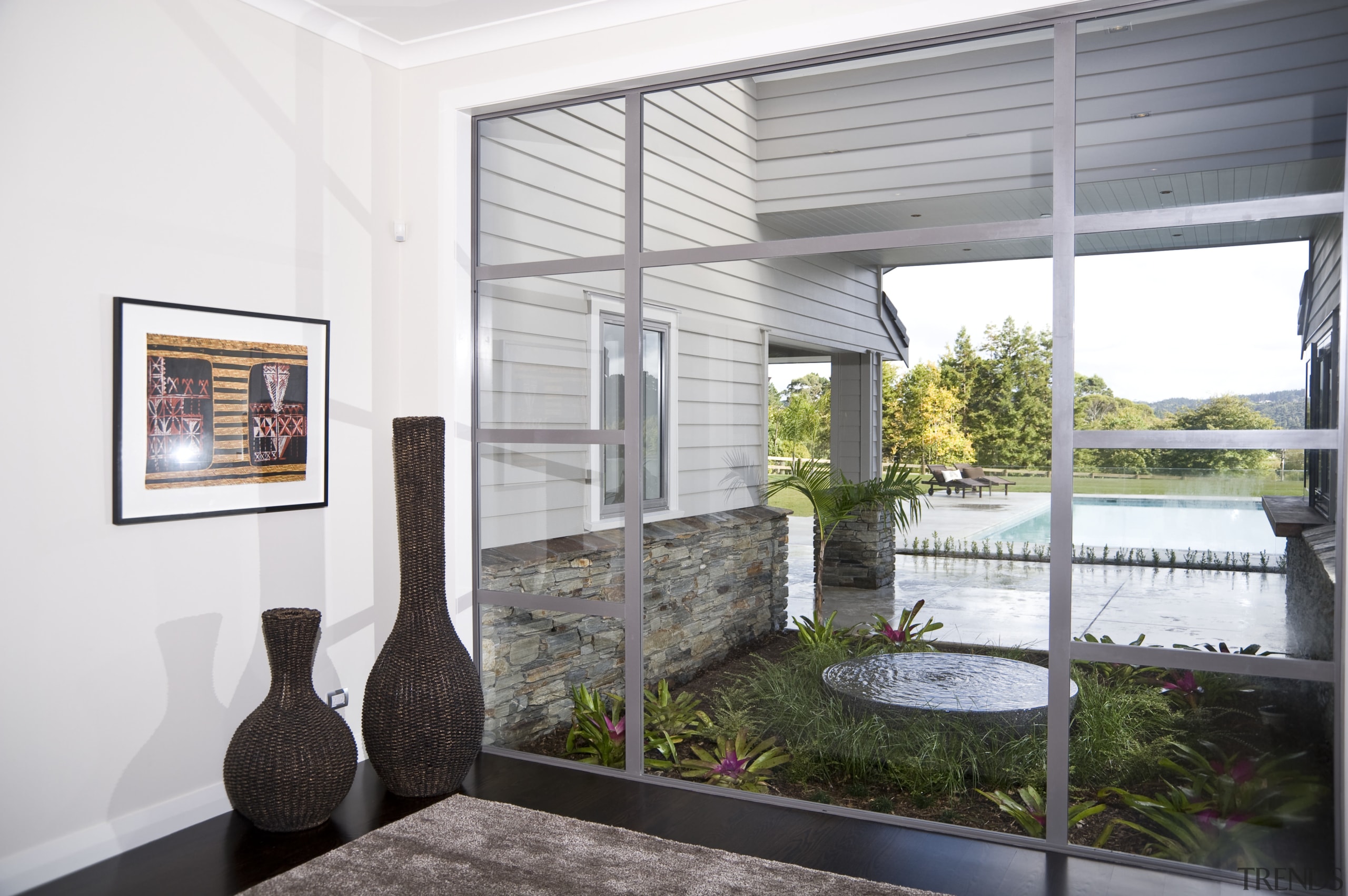 Image of Rylock windows and doors installed high-end home, house, interior design, property, real estate, window, gray, white