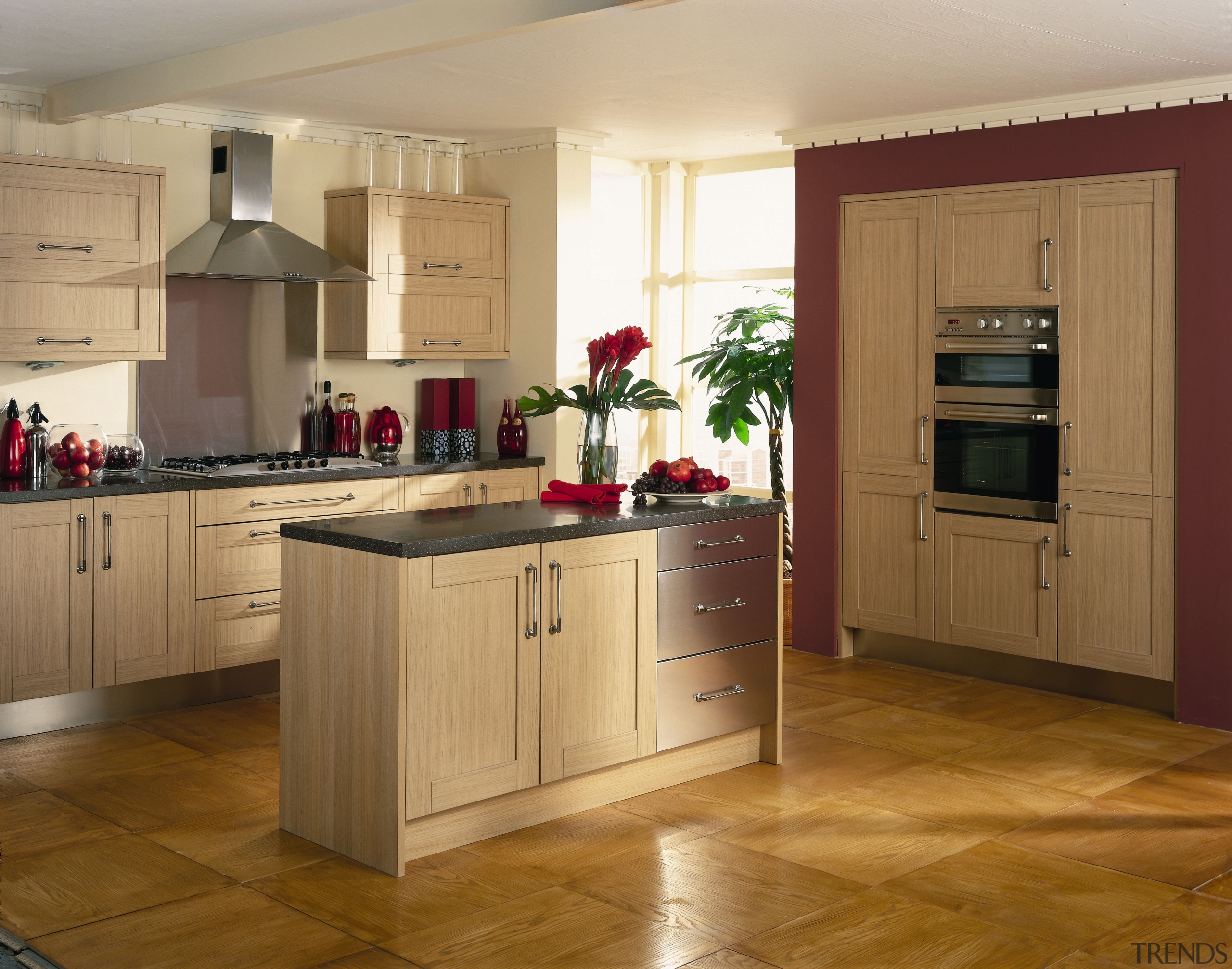 Kitchen connection offers a complete kitchen design solution, cabinetry, countertop, cuisine classique, floor, flooring, hardwood, home appliance, interior design, kitchen, laminate flooring, room, wood flooring, brown