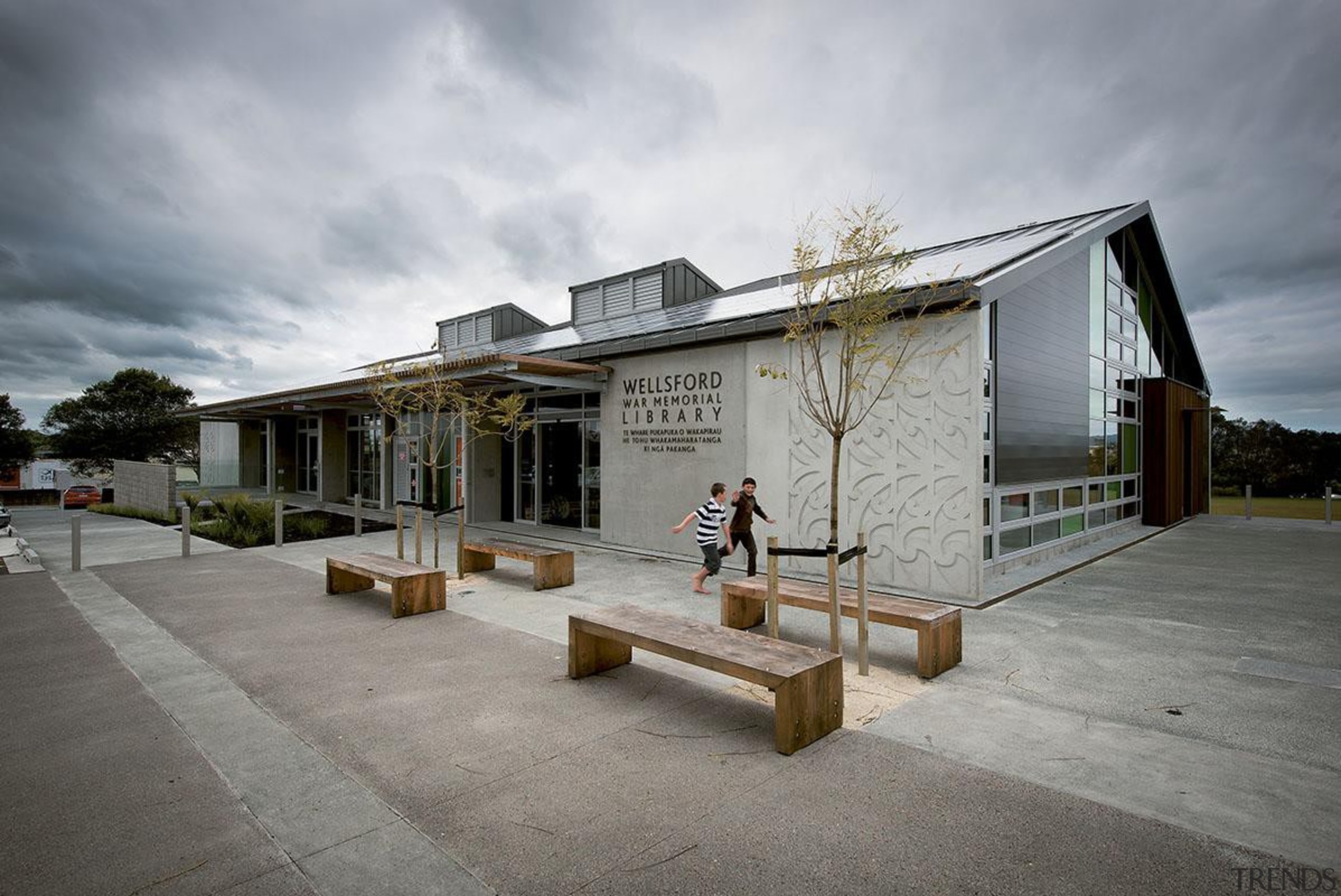 MERIT WINNERWellsford War Memorial Library (4 of 4) architecture, house, real estate, sky, tourist attraction, gray