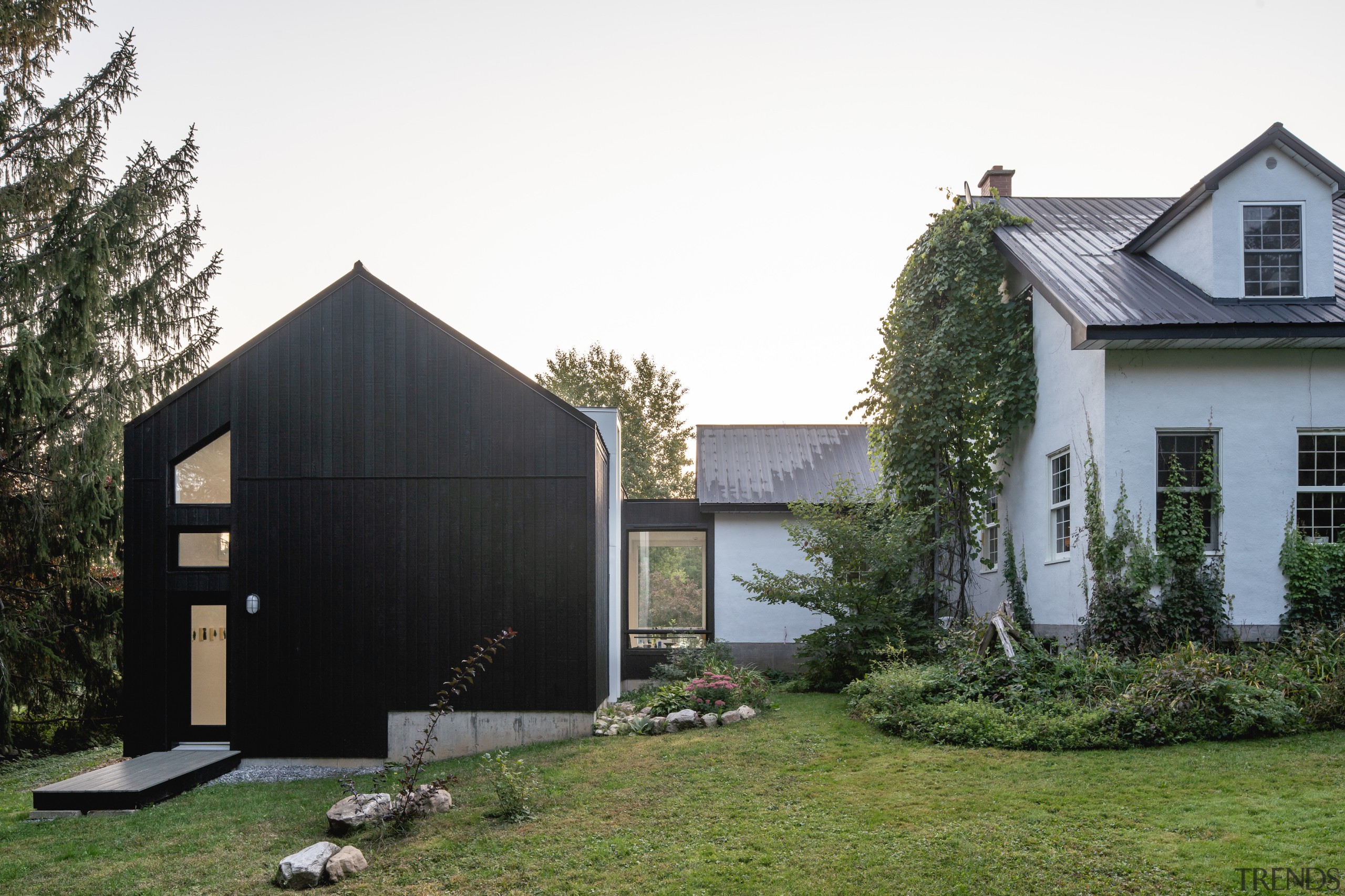 The expansive, gabled studio looks like it was 