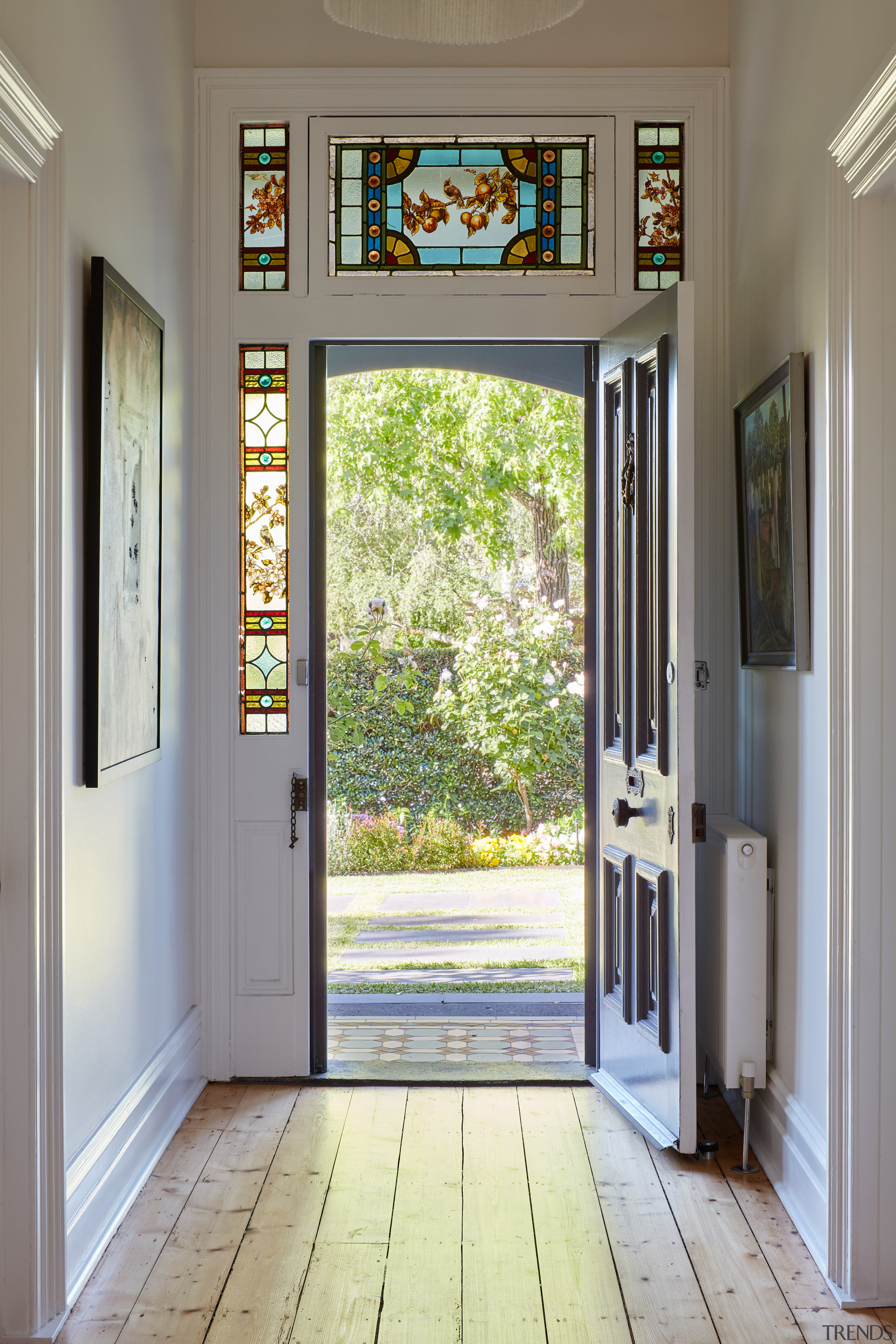 The original Victorian entrance. - Classic meets new 