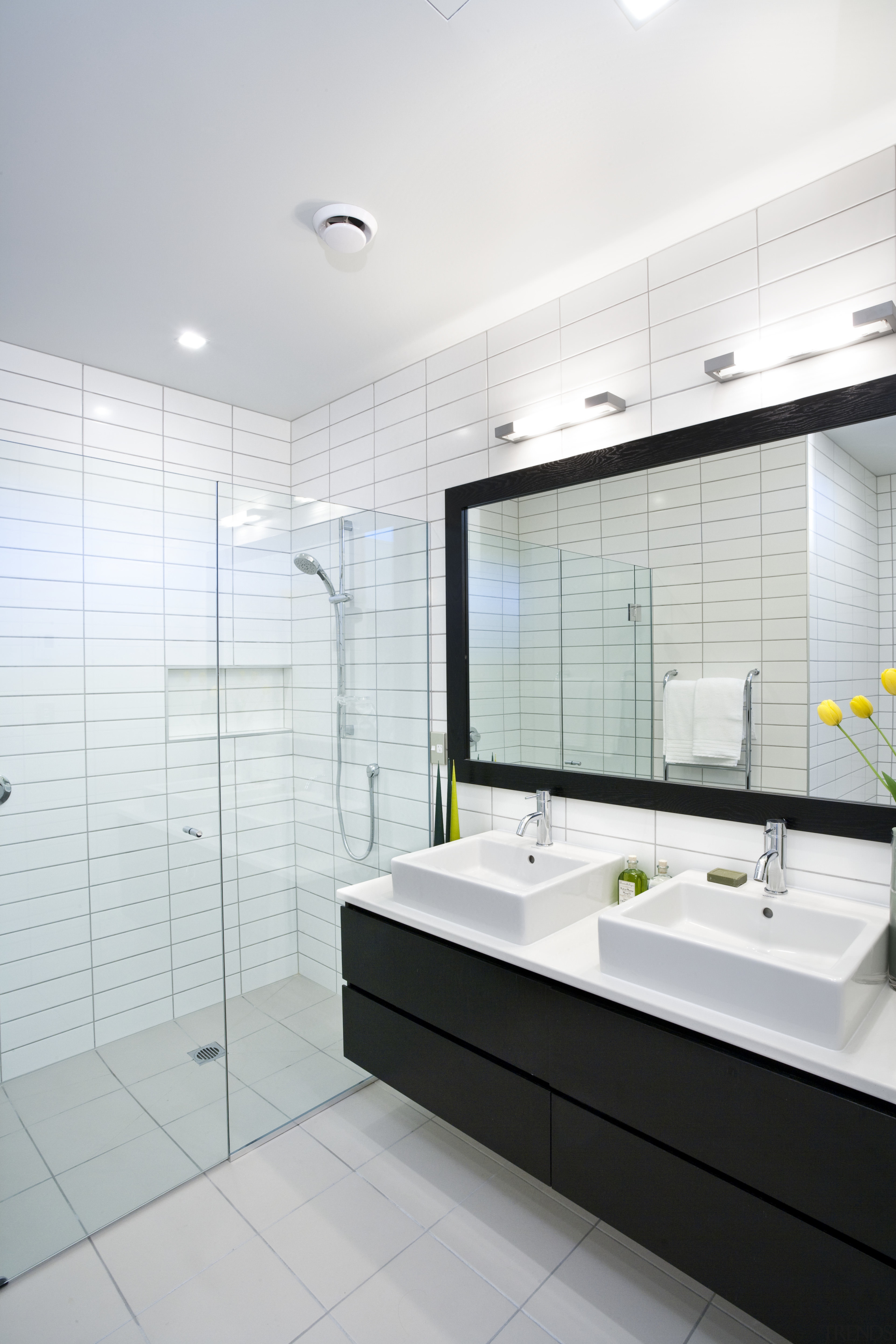 interior bathroom view of a chews lane development architecture, bathroom, interior design, product design, room, tile, white, gray