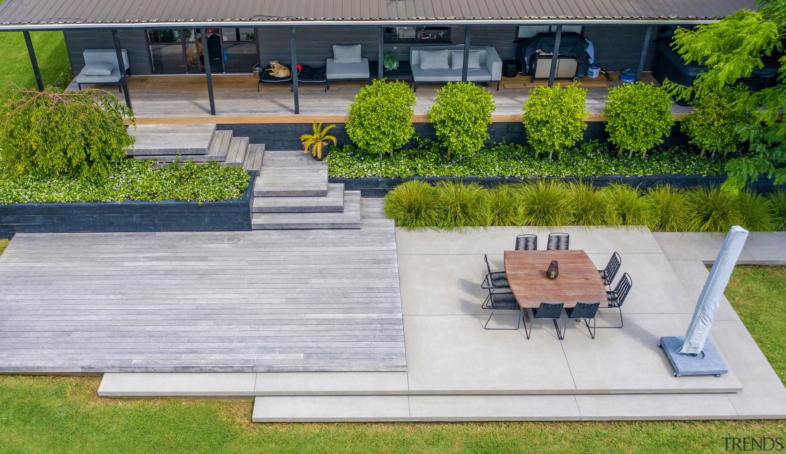 Mace felt the alternative finishes for the split-level 