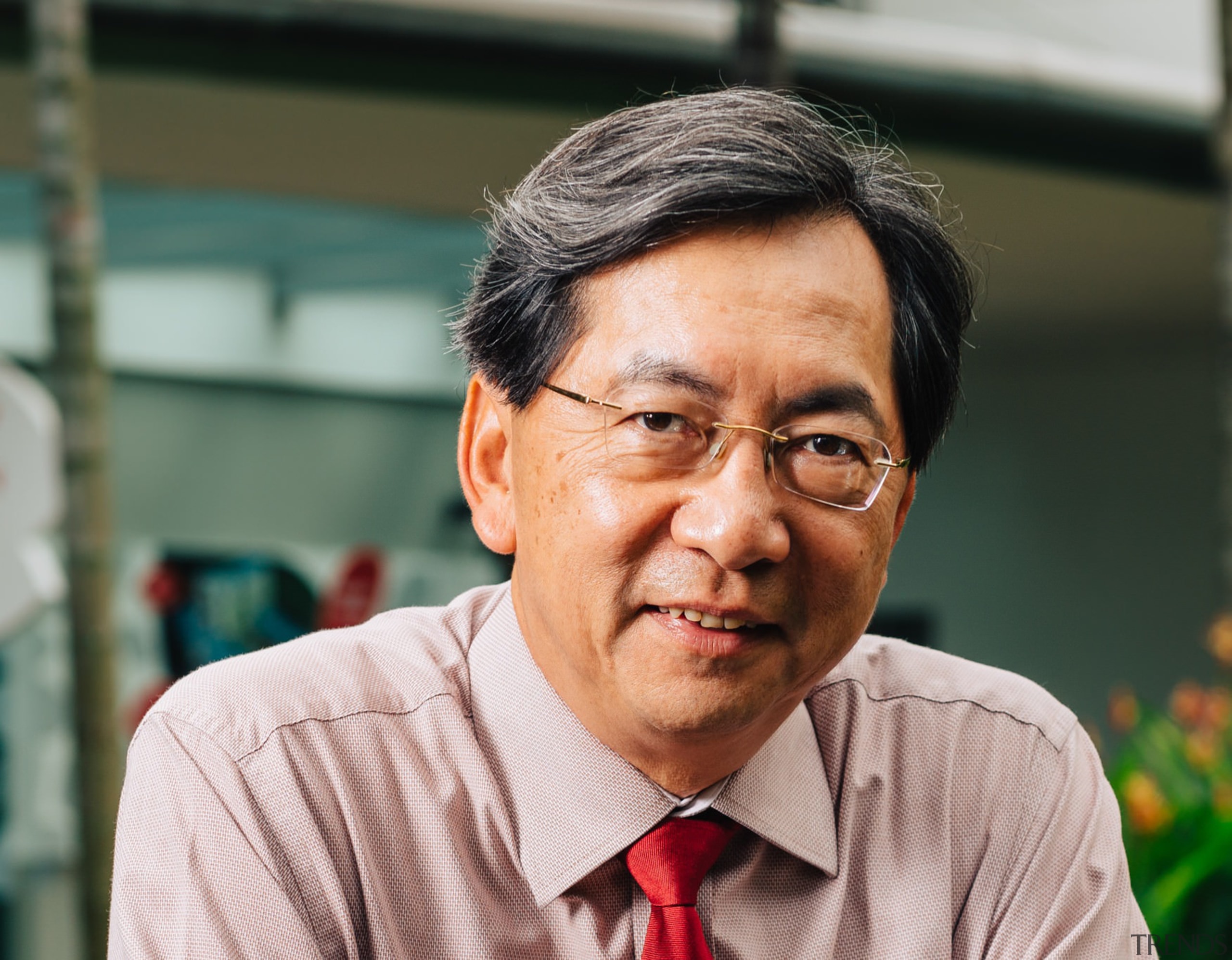 Dr John Keung, Dean at the Building and elder, glasses, human, person, professional, senior citizen, smile, vision care, gray