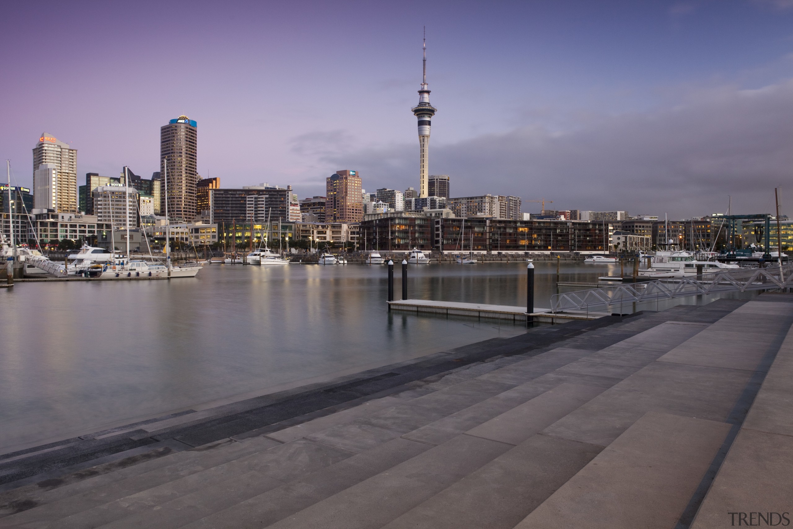 View of Auckland City from Auckland City - building, city, cityscape, daytime, downtown, evening, horizon, metropolis, metropolitan area, reflection, sky, skyline, skyscraper, tower block, urban area, water, gray