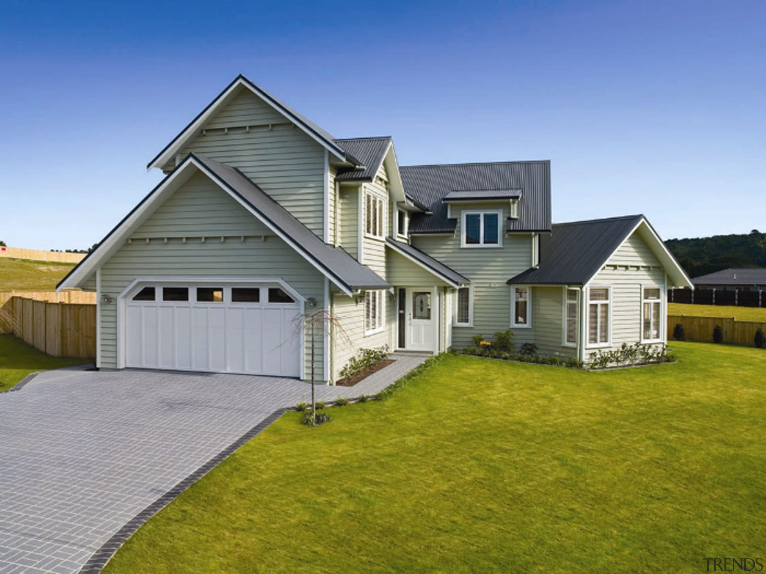 Signature Homes CorrugateC - Signature Homes CorrugateC - cottage, elevation, estate, facade, farmhouse, grass, home, house, land lot, lawn, property, real estate, residential area, roof, siding, suburb, window, yard, gray, brown