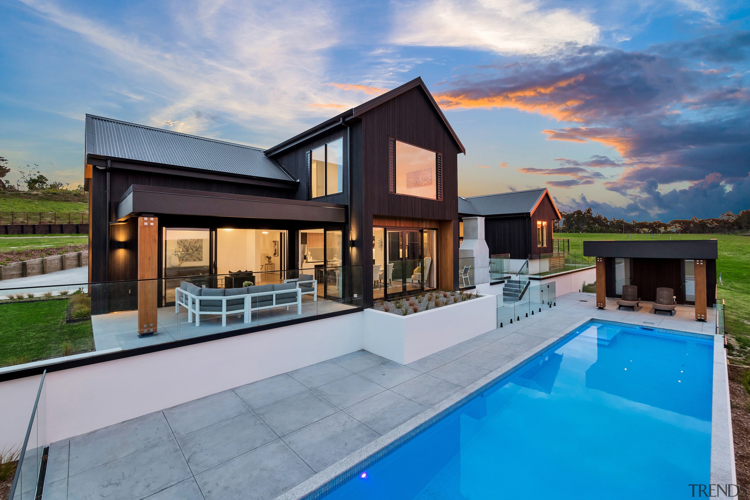 Outdoor features include an incredible infinity-edge 14.5m saltwater 