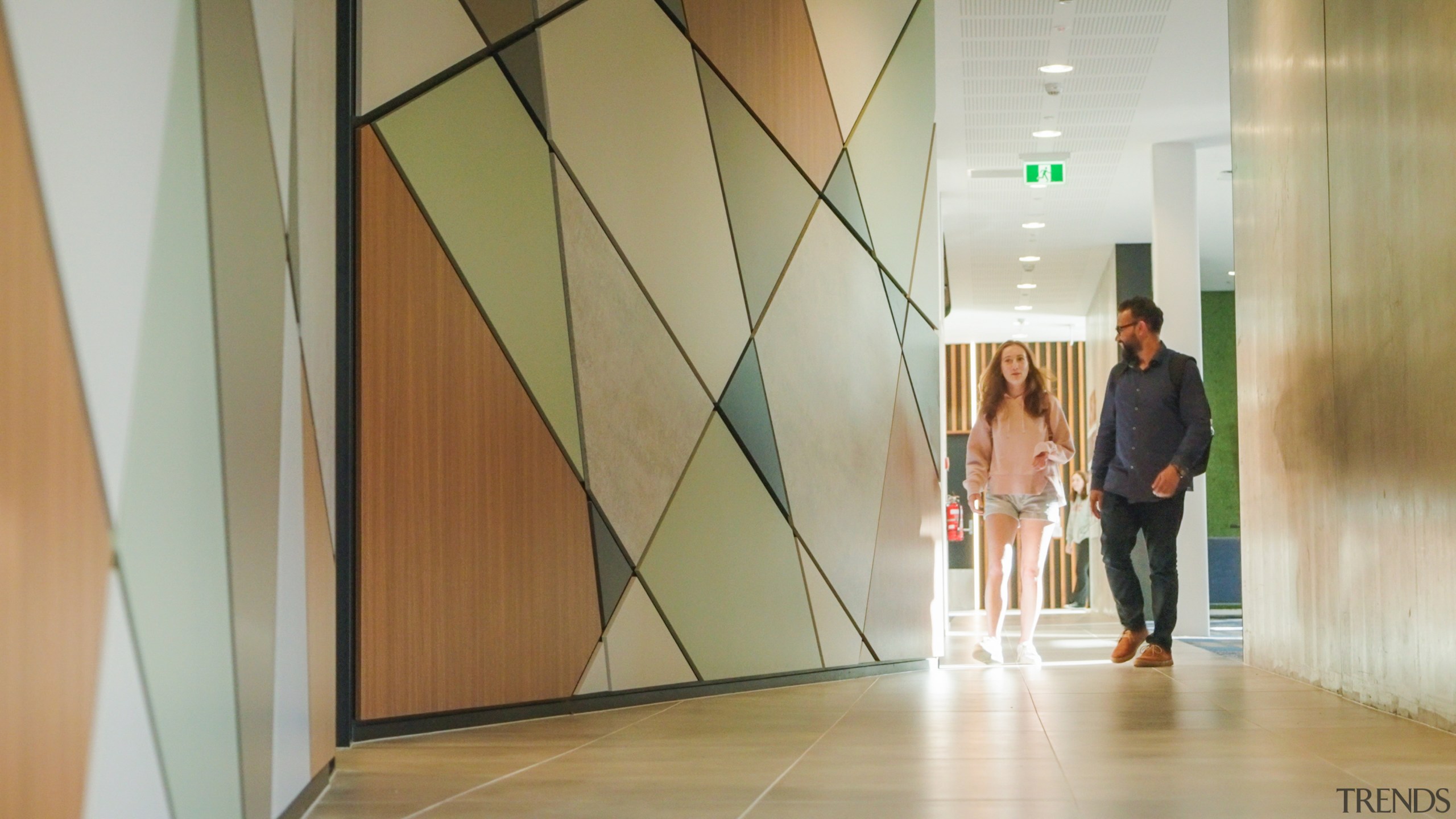 Public spaces and circulation at Stanley Street. 