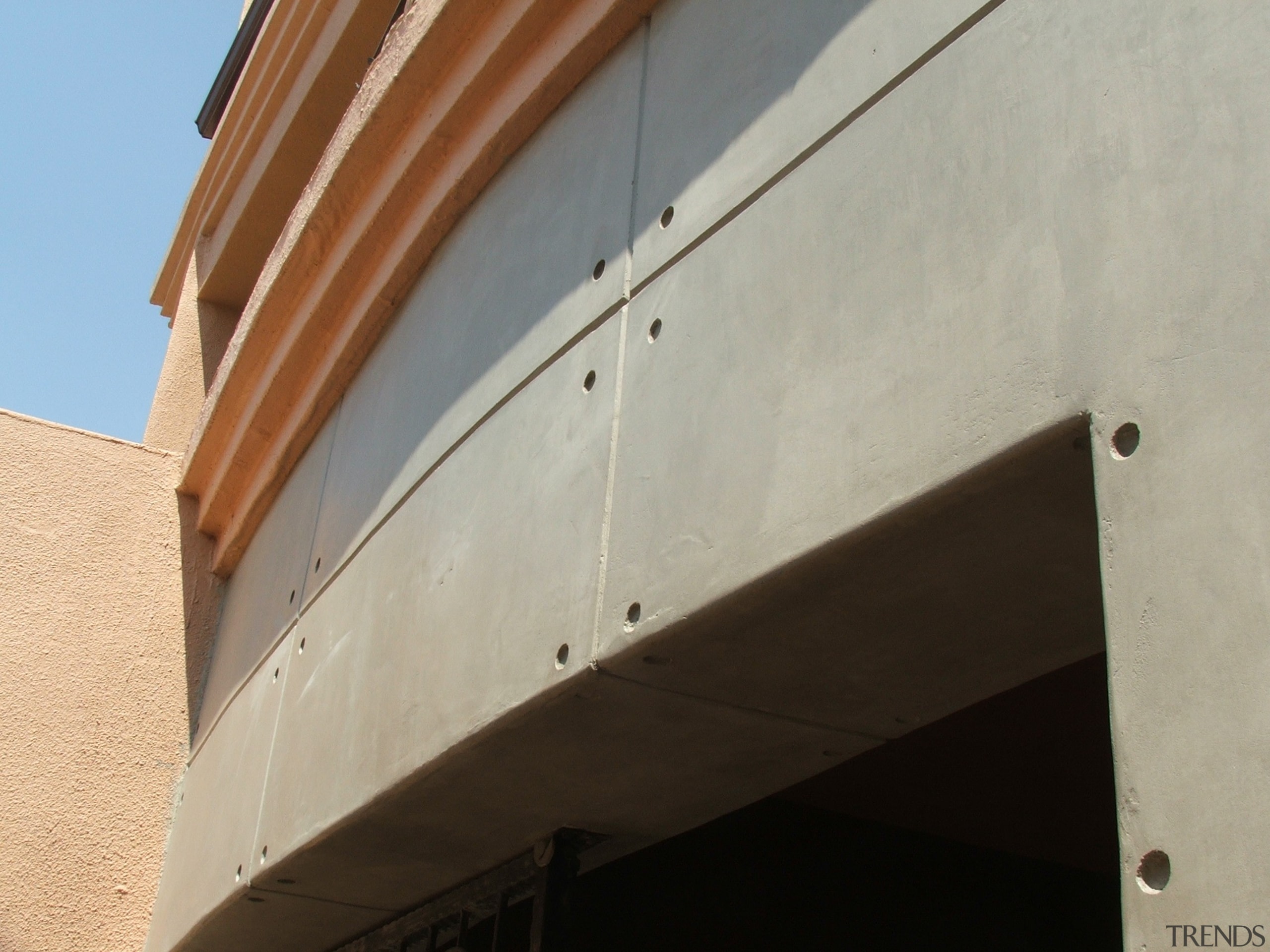 Micro Topping 29 - Micro Topping_29 - angle angle, architecture, building, daylighting, facade, line, property, roof, sky, structure, wall, window, wood, gray