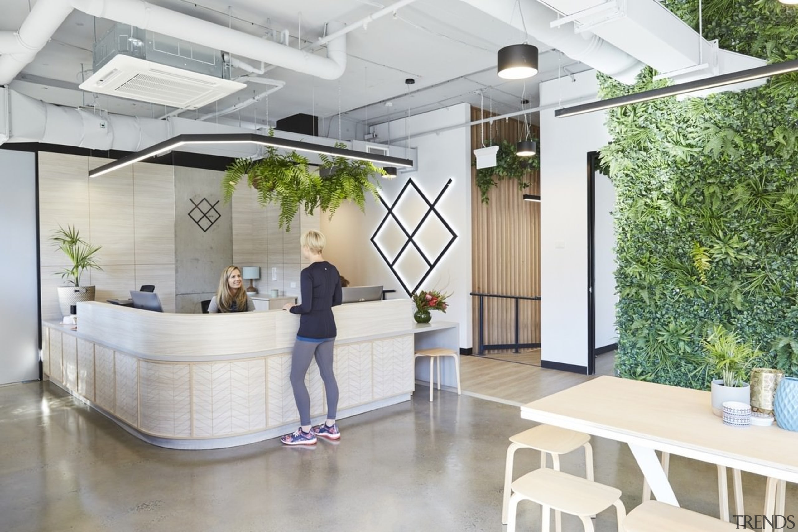 Upwell Health Collective – Siren Design Group Pty architecture, daylighting, house, interior design, lobby, real estate, white