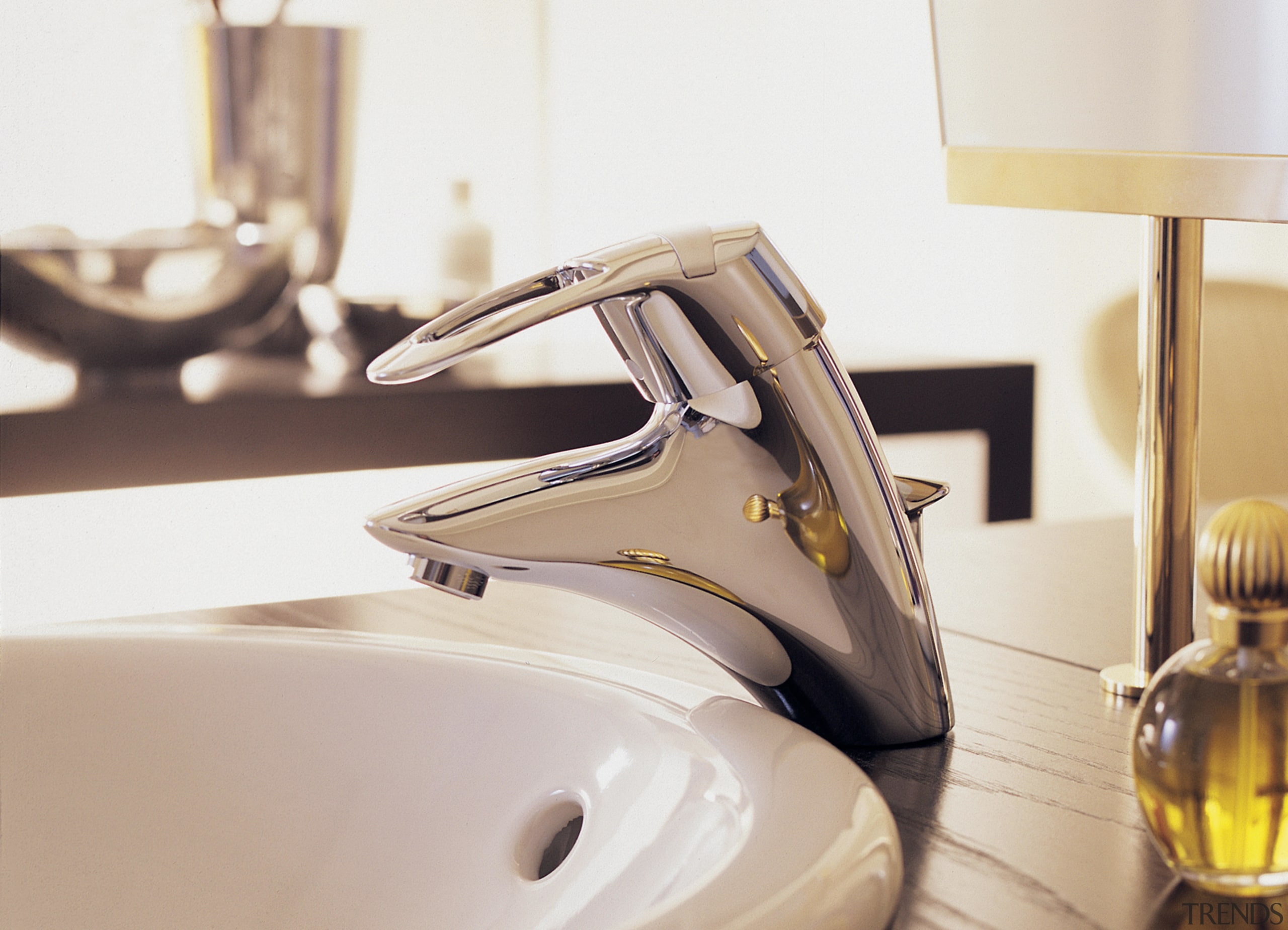 Close view of this faucet &amp; basin - plumbing fixture, product, product design, tap, white