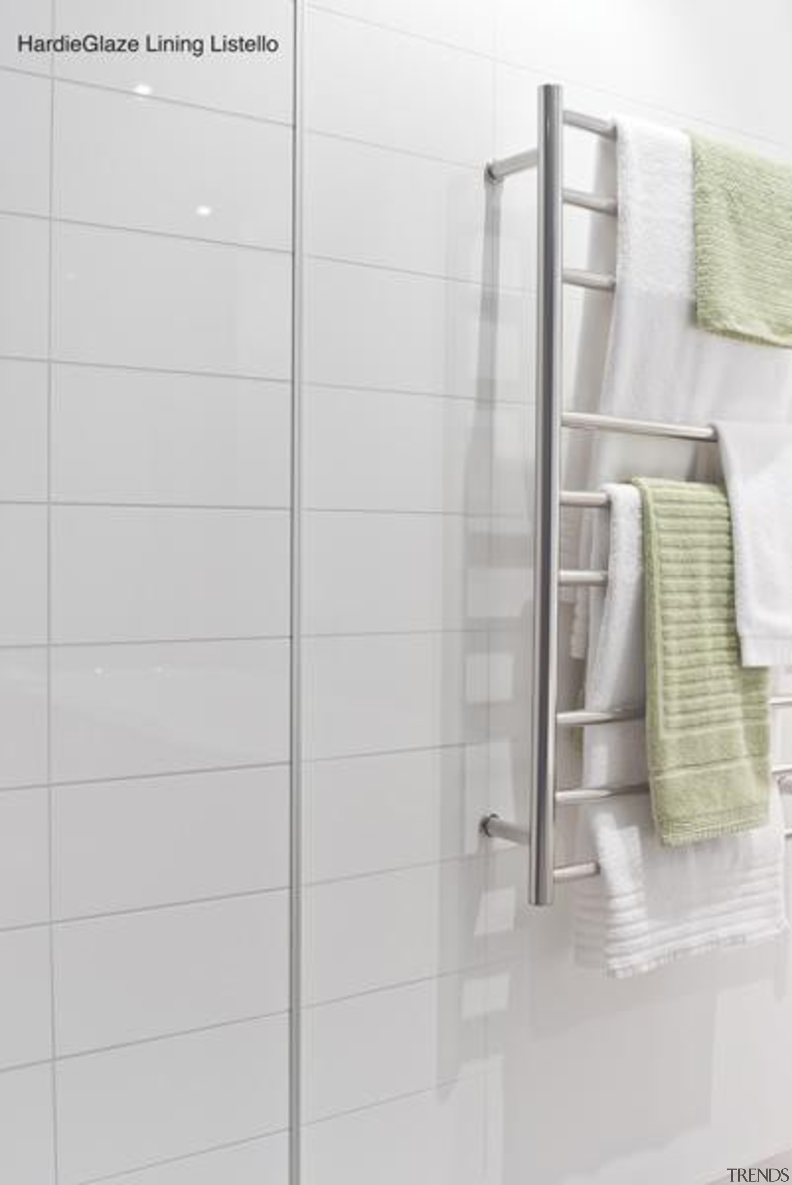 HardieGlaze Lining - HardieGlaze Lining 3 - bathroom bathroom, bathroom accessory, floor, plumbing fixture, product, tap, tile, white, gray