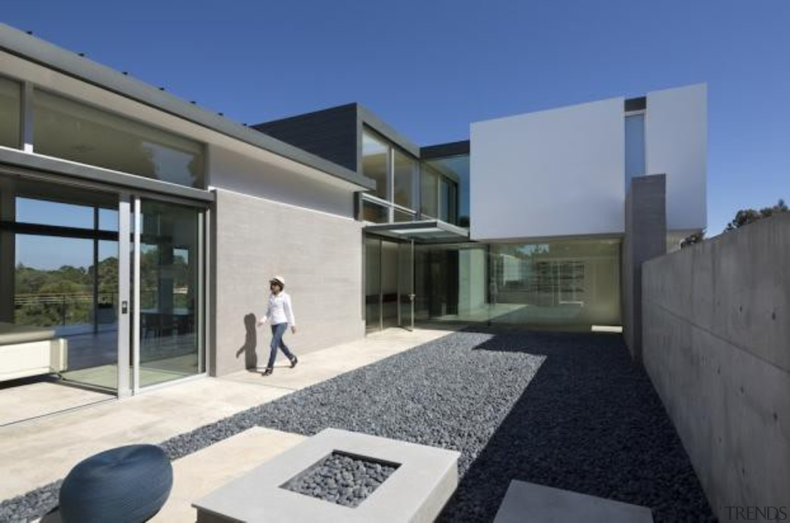 East Meets West, Los Altos Hills, United StatesModern architecture, building, estate, facade, home, house, property, real estate, residential area, window, gray