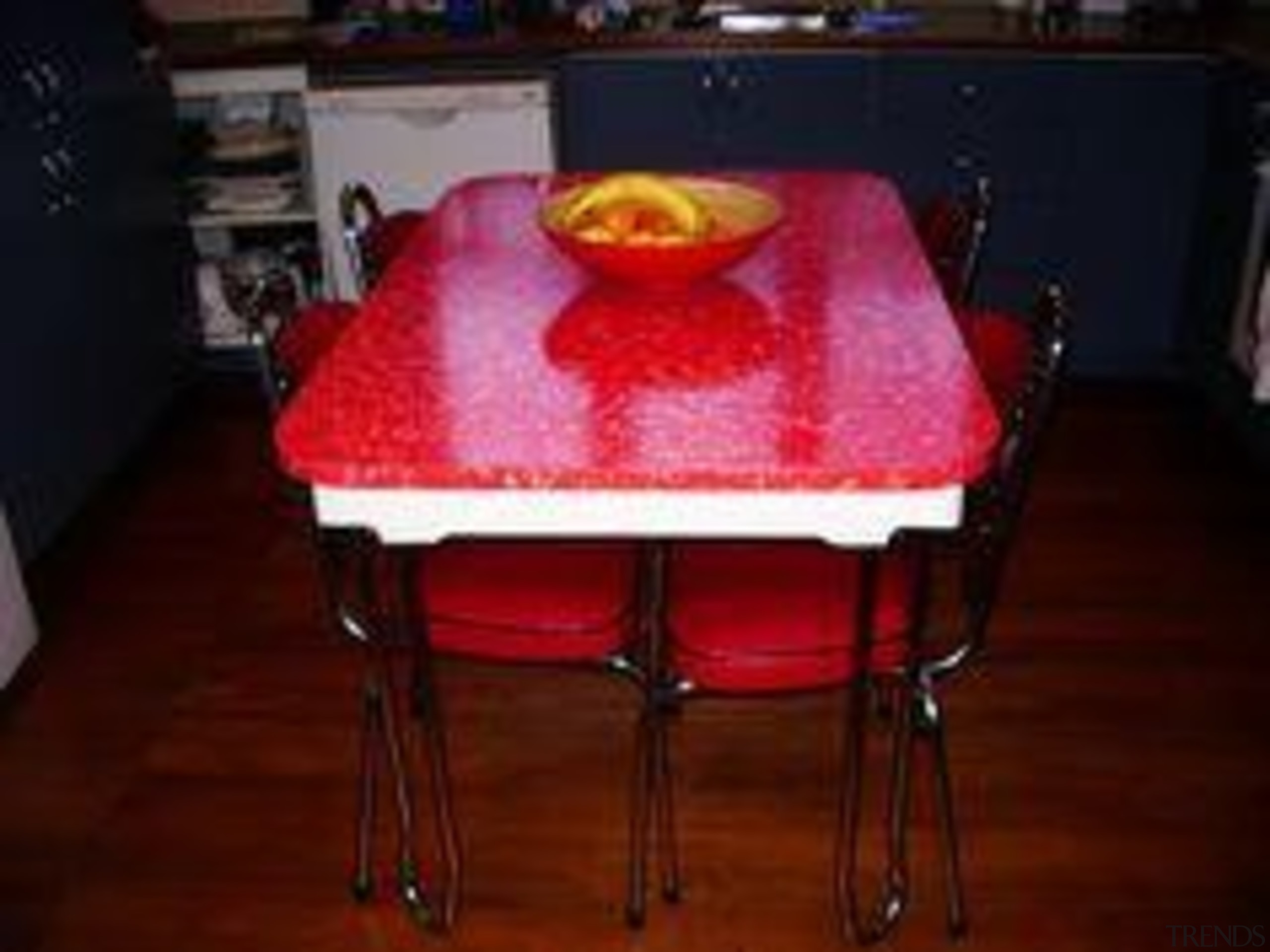 Here's my dining table and chairs that actually chair, flooring, furniture, light, lighting, table, red, black