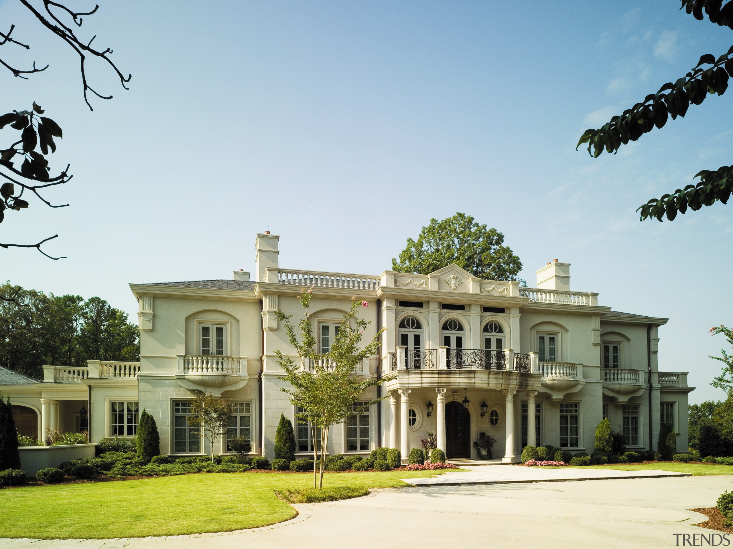 Like an enduring mansion that has been added building, classical architecture, elevation, estate, facade, historic house, home, house, manor house, mansion, official residence, palace, plantation, property, real estate, stately home, villa, white