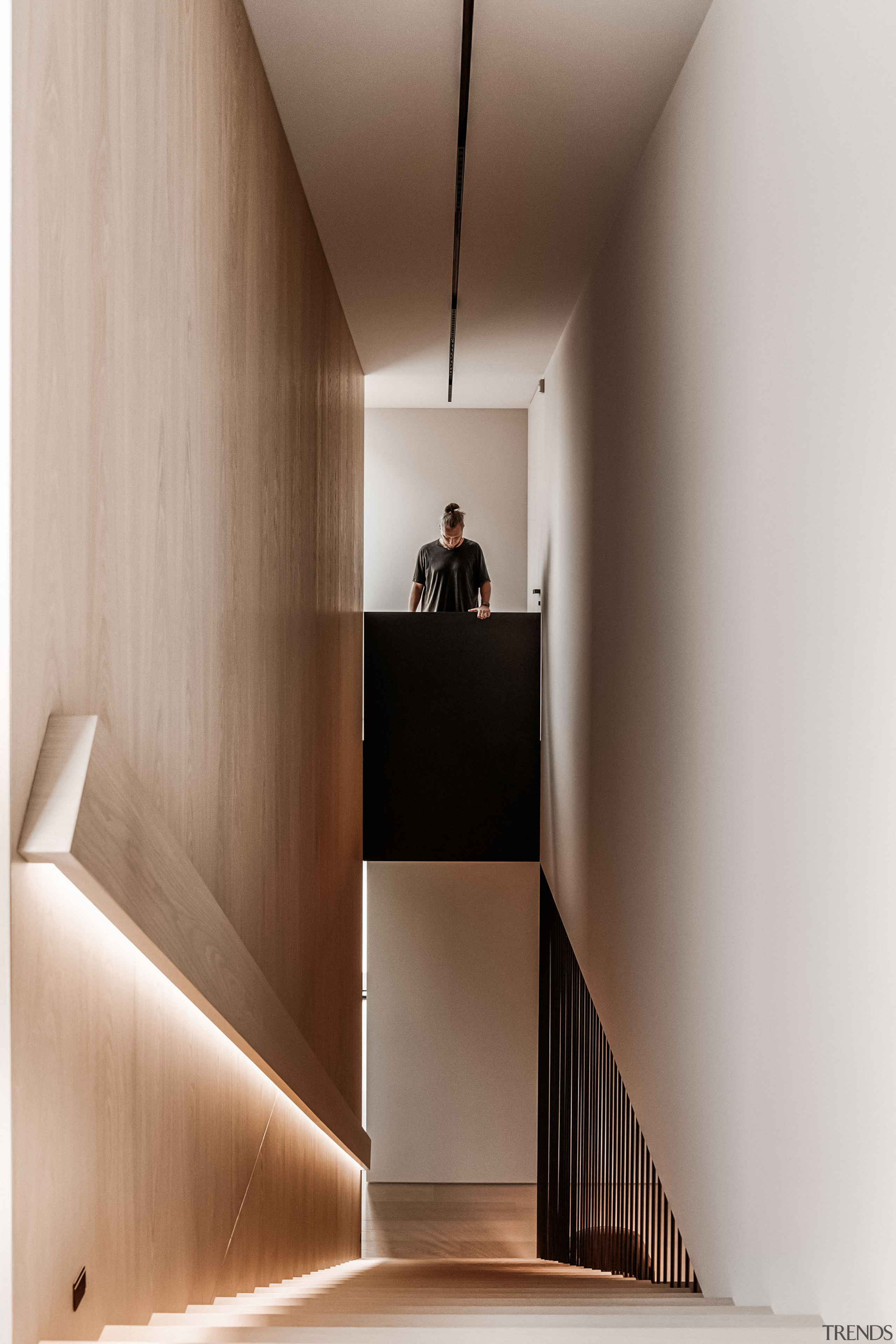 Dramatic stair overlook. - Coherence and simplicity - 