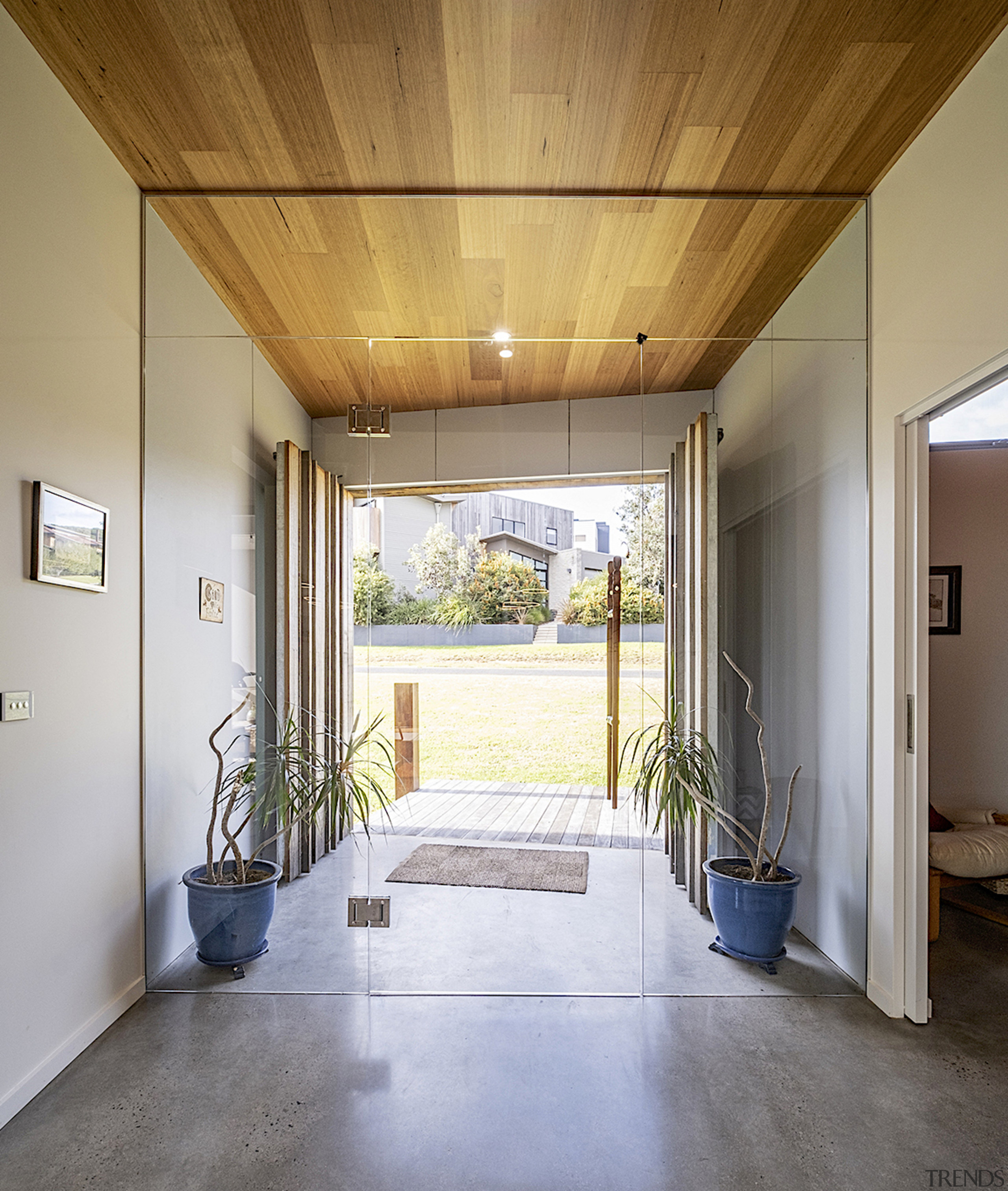 Upstairs but still with a ground floor entry 