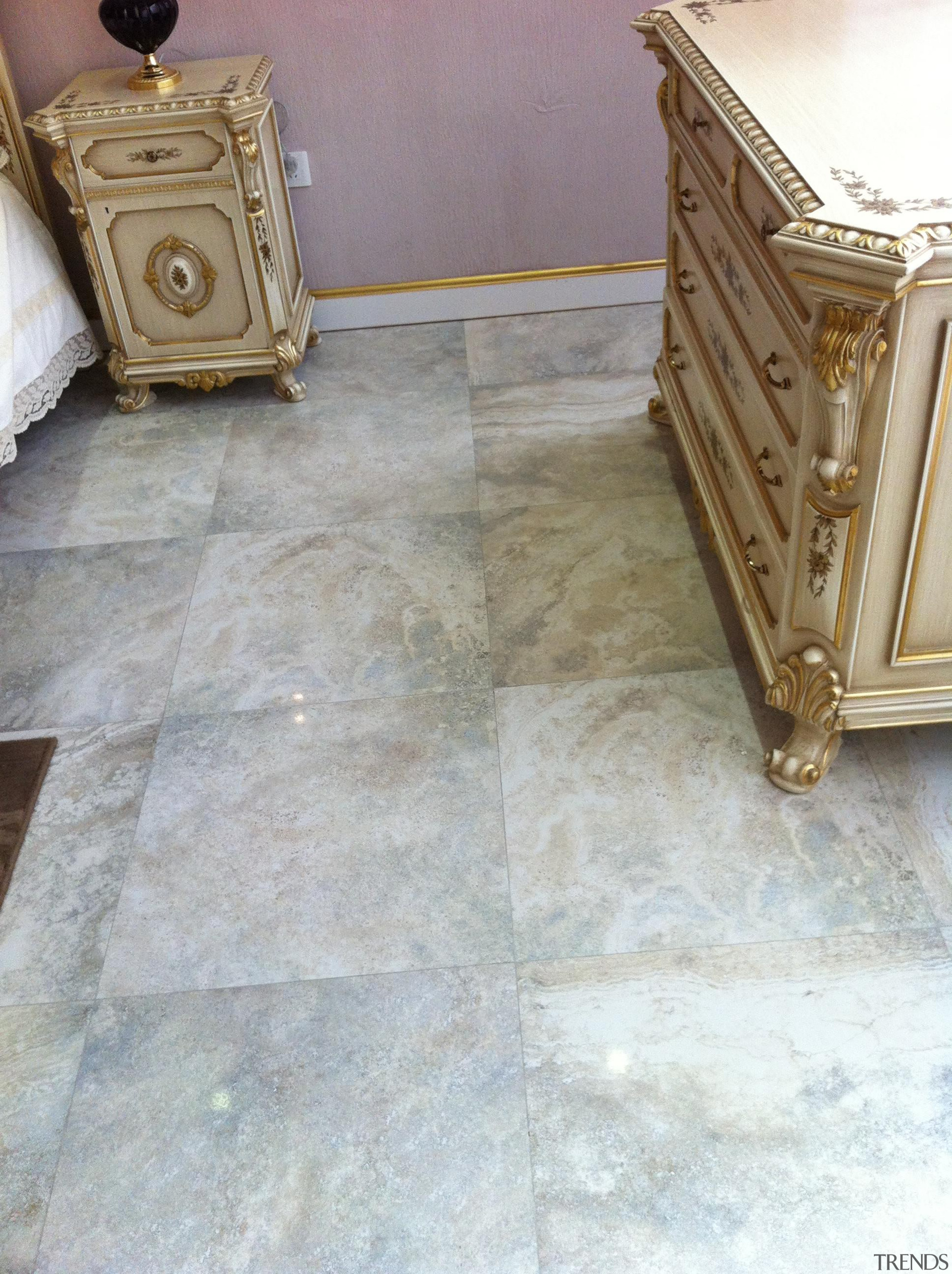 Bernini silver semi-polished bedroom floor tile. - Bernini floor, flooring, hardwood, tile, gray, white