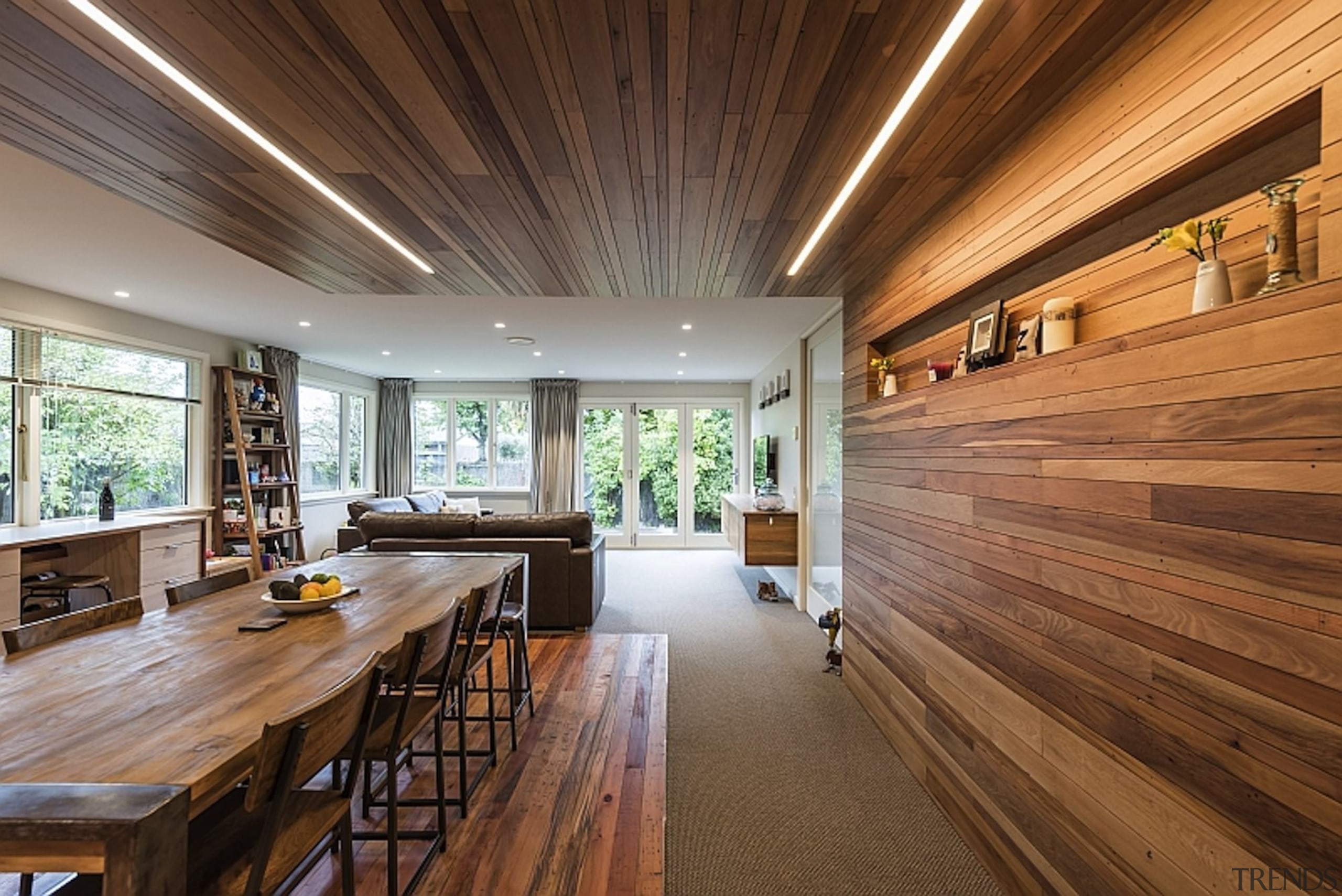 Jason Higham of Higham Architecture for Green Alterations architecture, ceiling, daylighting, estate, floor, flooring, hardwood, home, house, interior design, real estate, wood, wood flooring, brown