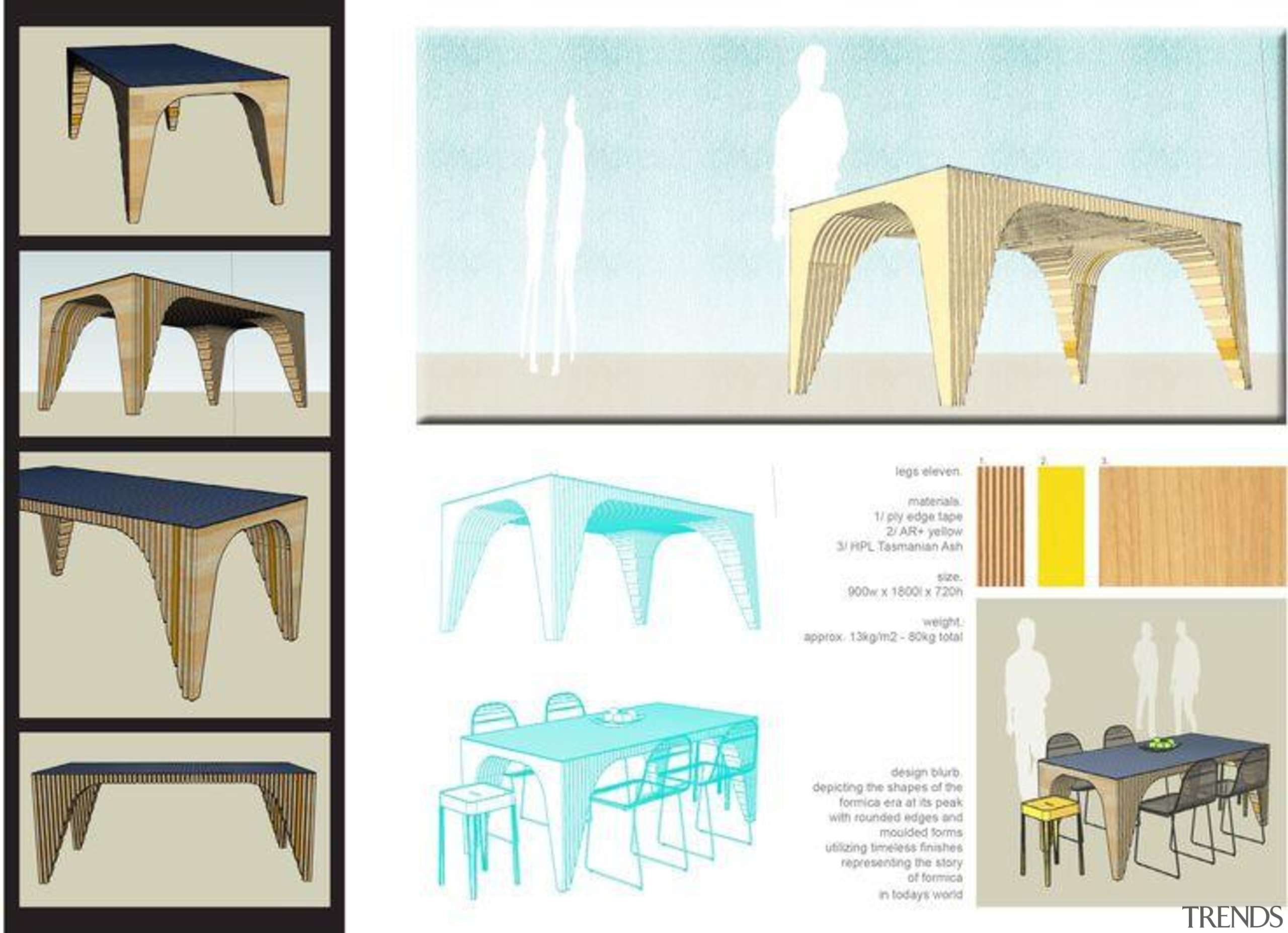 by Angela Turner - Legs Eleven - chair chair, design, font, furniture, giraffe, giraffidae, line, product, product design, table, text, wood, white