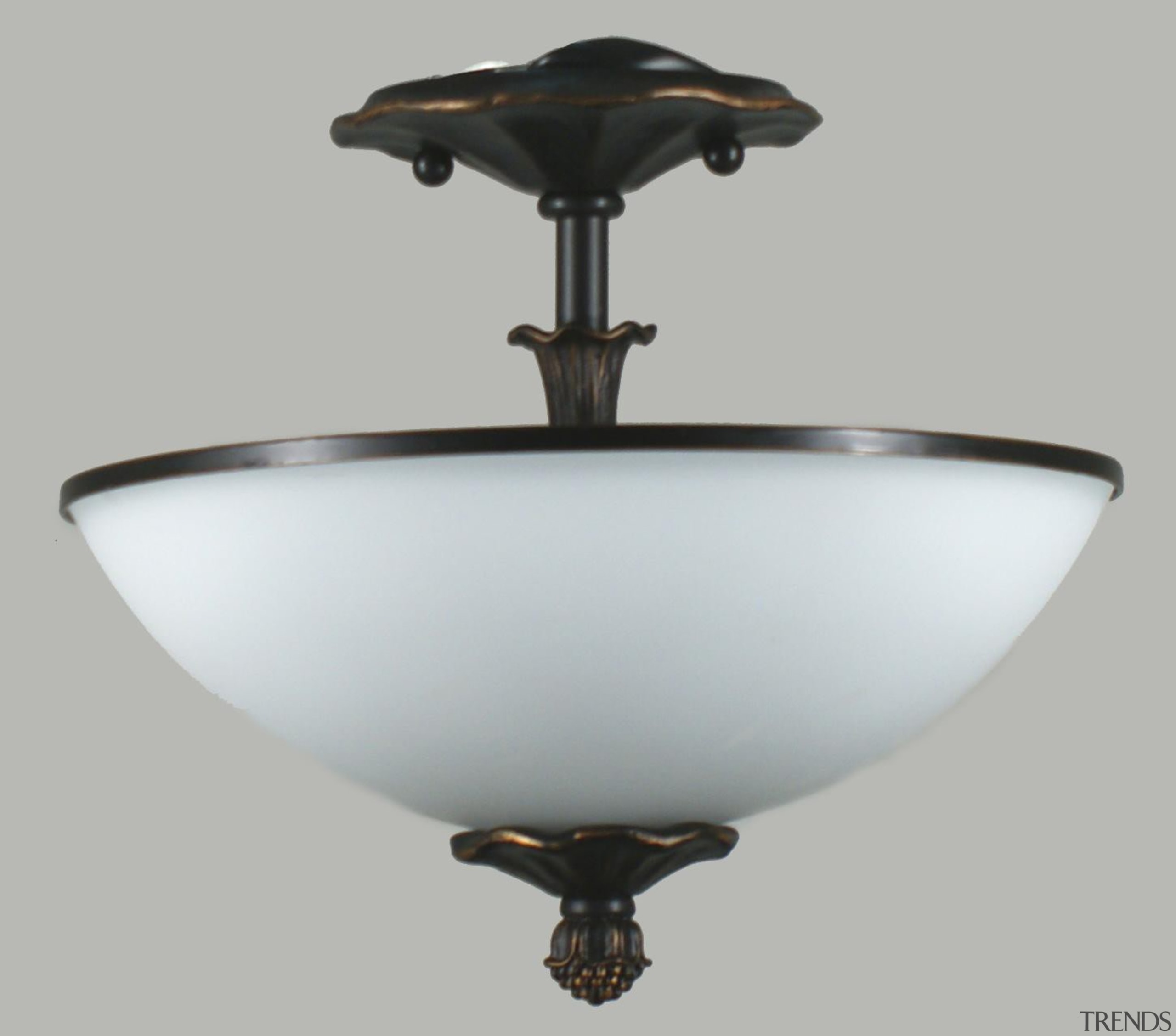 Seattle Semi Flush, from Lighting Inspirations - seattle ceiling fixture, light fixture, lighting, product design, gray