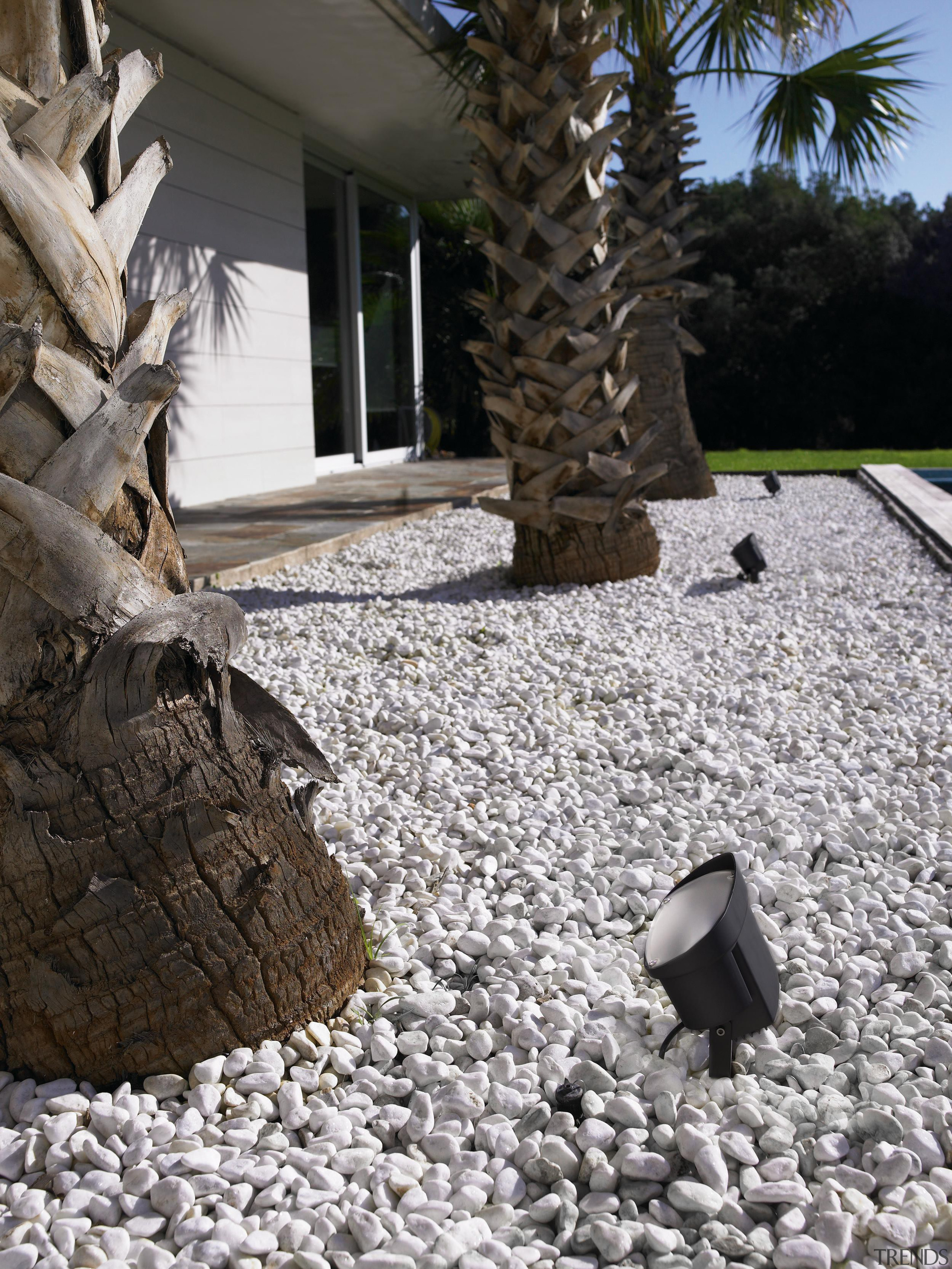 Exterior and Outdoor Lights - Exterior and Outdoor flooring, pebble, walkway, gray, black