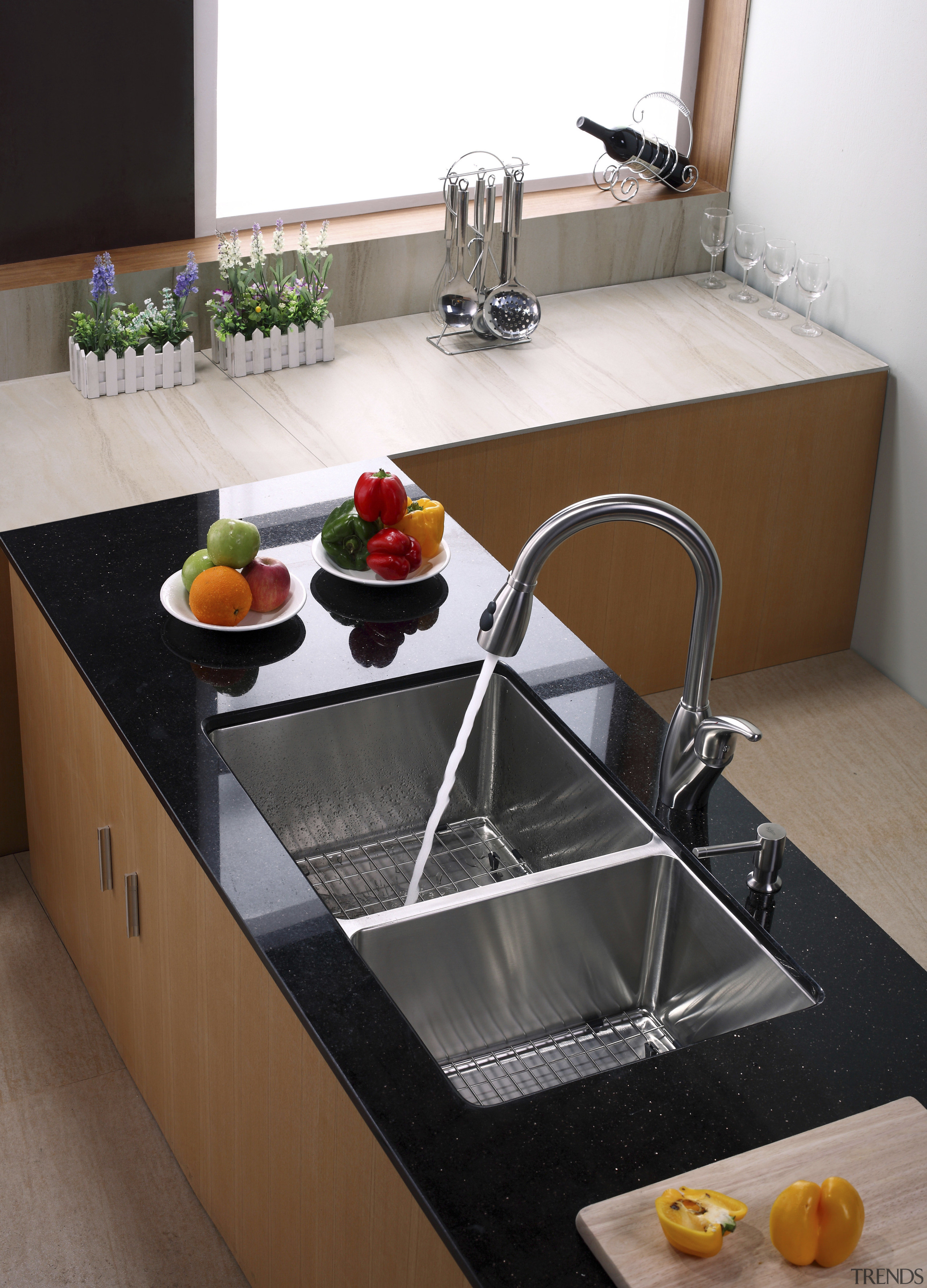 kitchen tap double sink stainless steel modern style bathroom sink, countertop, kitchen, plumbing fixture, sink, tap, black, white, brown