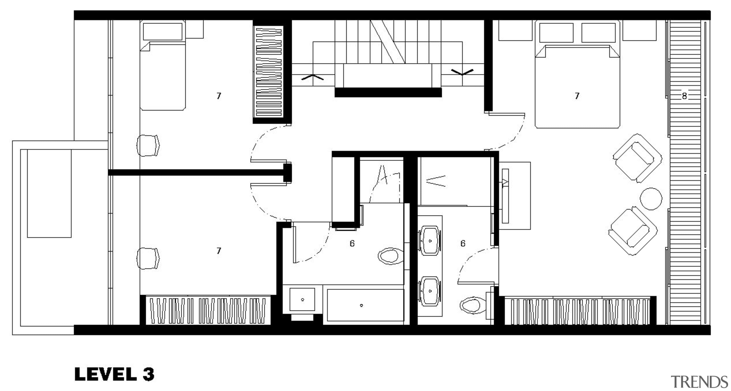 View of architectural plans designed by Ken Leung architecture, area, black and white, design, diagram, drawing, floor plan, font, home, line, plan, product design, square, structure, text, white