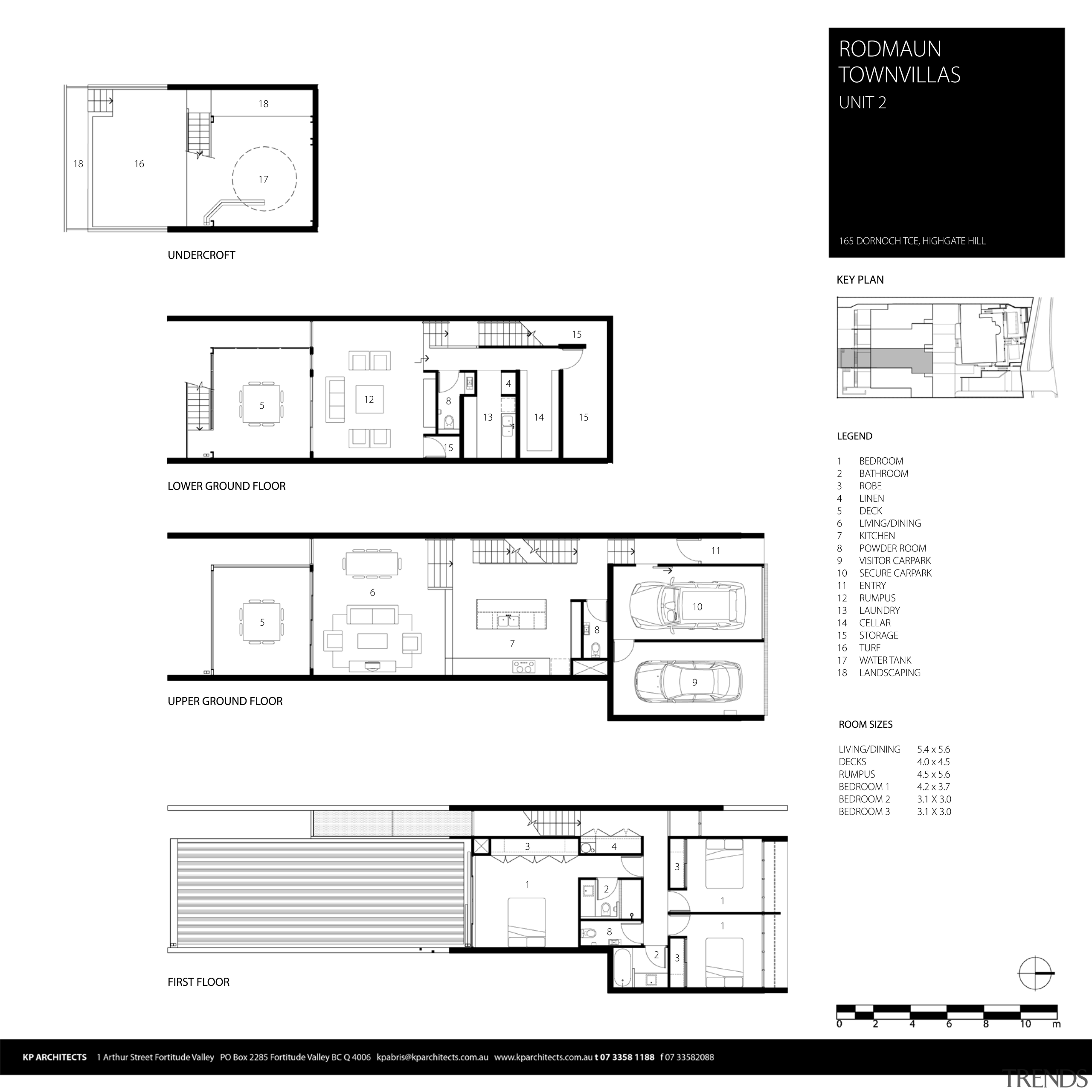 View of architectural plans for contemporary townhouses. area, black and white, design, diagram, drawing, floor plan, font, line, product, product design, text, white