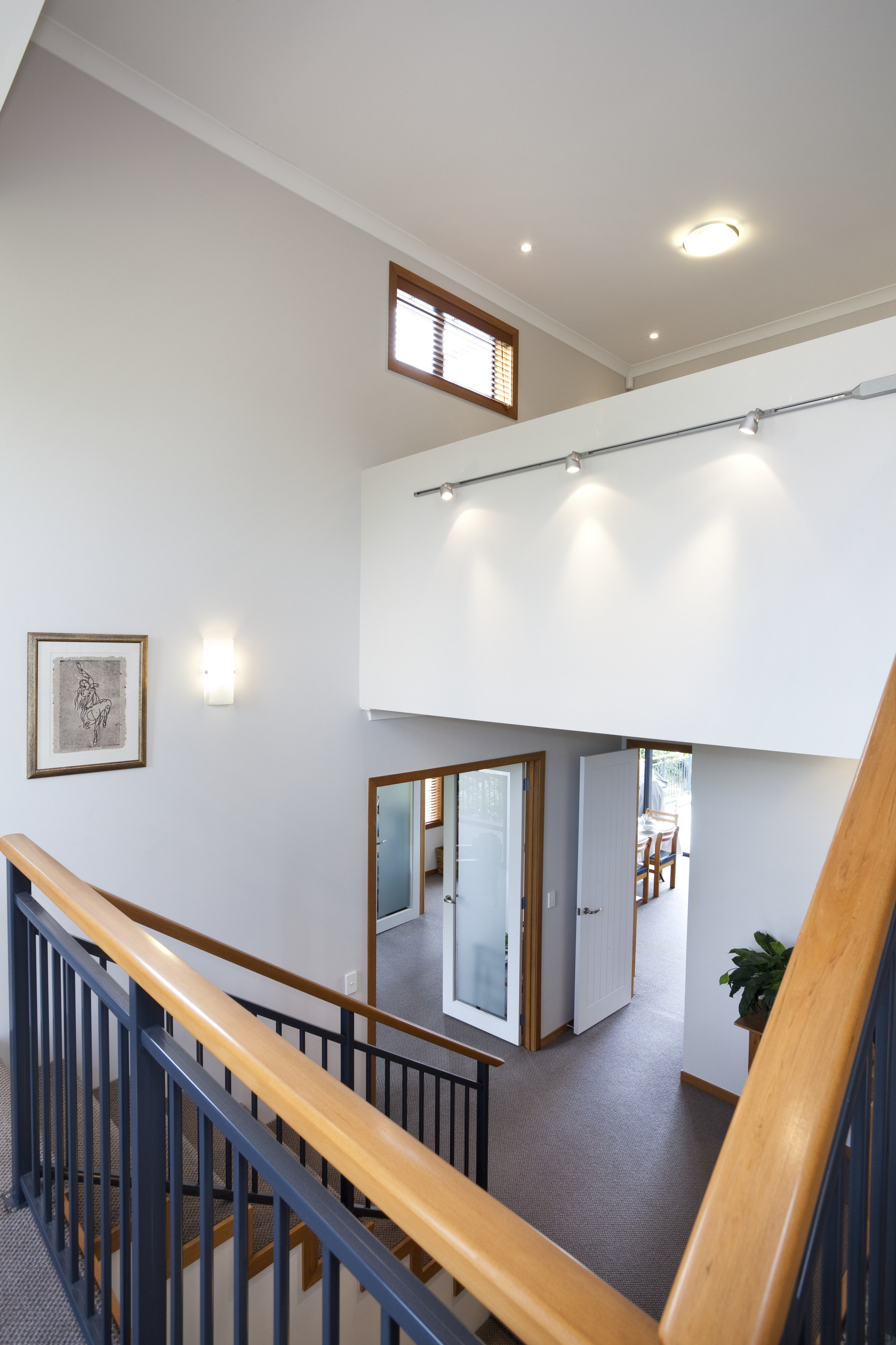 Laser Group Services Ltd provided all the lighting, architecture, ceiling, daylighting, estate, floor, flooring, handrail, home, house, interior design, real estate, room, stairs, wall, window, wood, gray