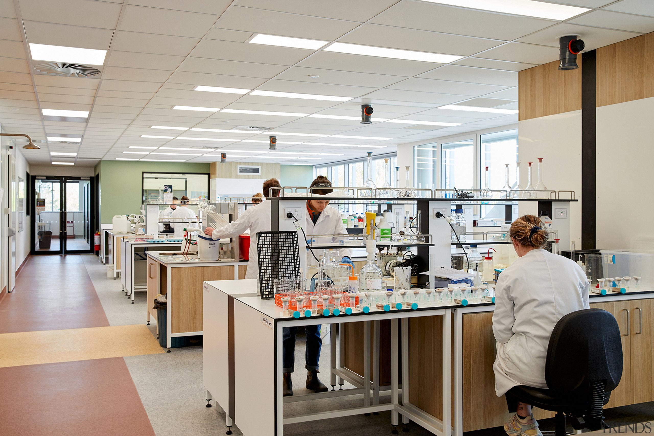 Laboratory environment – the new facility is all 