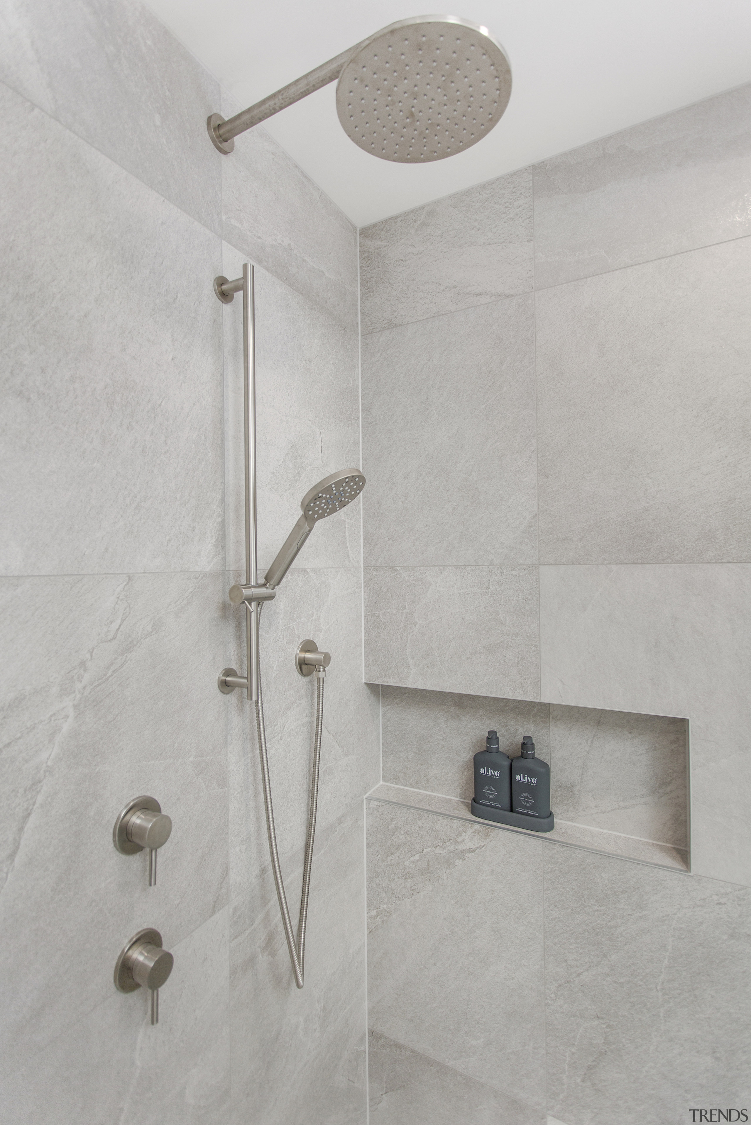 The bathroom is as functional as it is 